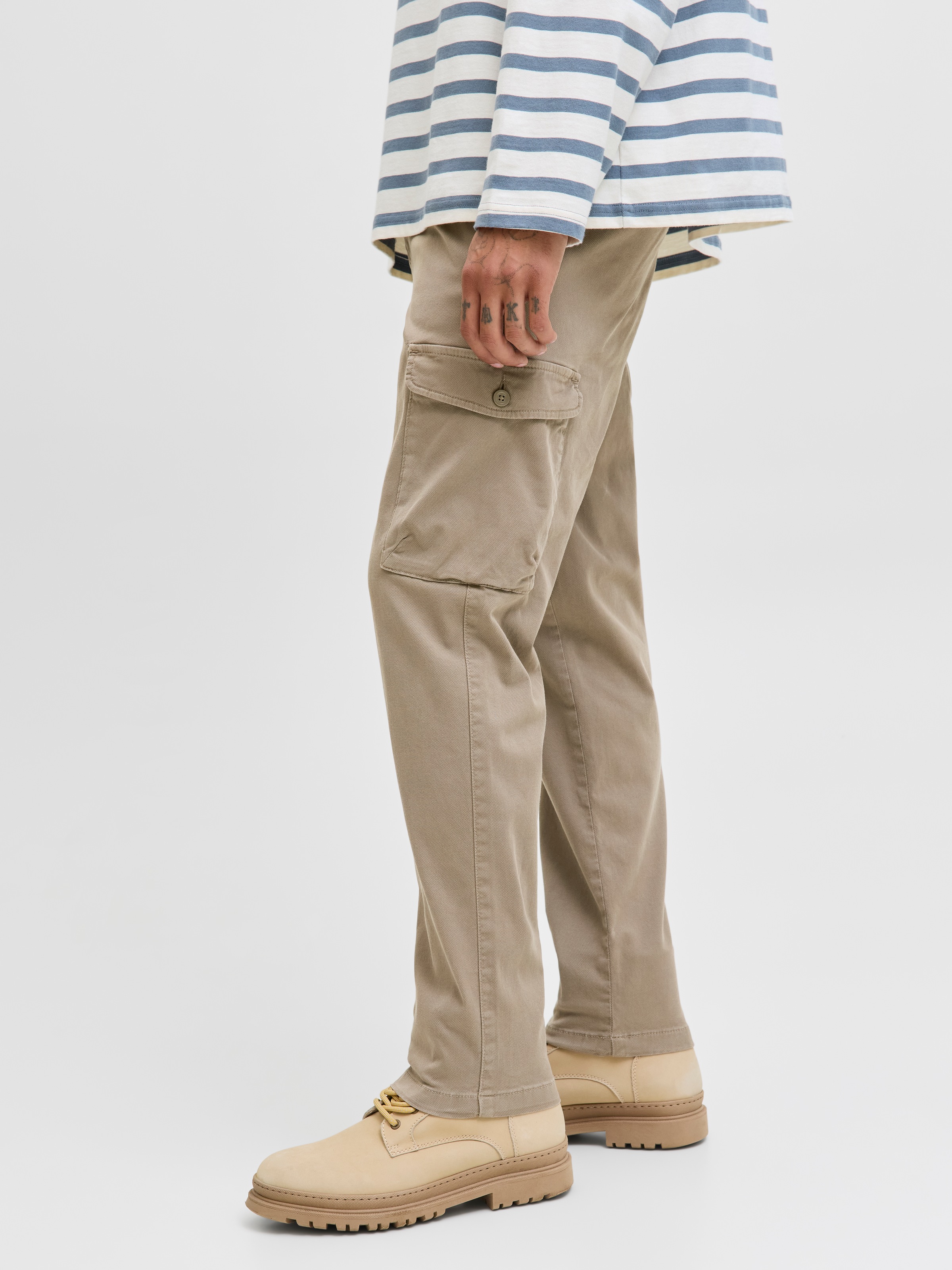 Thumbnail - Jack & Jones Cargohose "JPSTACE ARTHUR DOBBY CARGO SN"