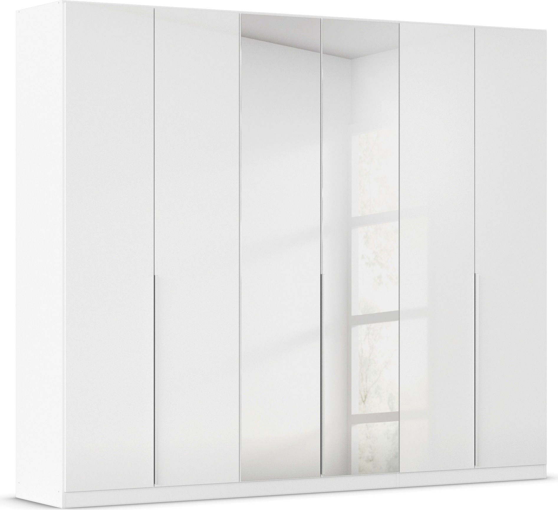 OTTO home Drehtürenschrank "Kleiderschrank Schrank Garderobe AGORDO mit Dekor- oder Hochglanzfront" in zwei Griff-Farben, Breiten 91-405 cm, durchdachte Innenausstattung, in 8 Breiten und 2 Höhen MADE IN GERMANY