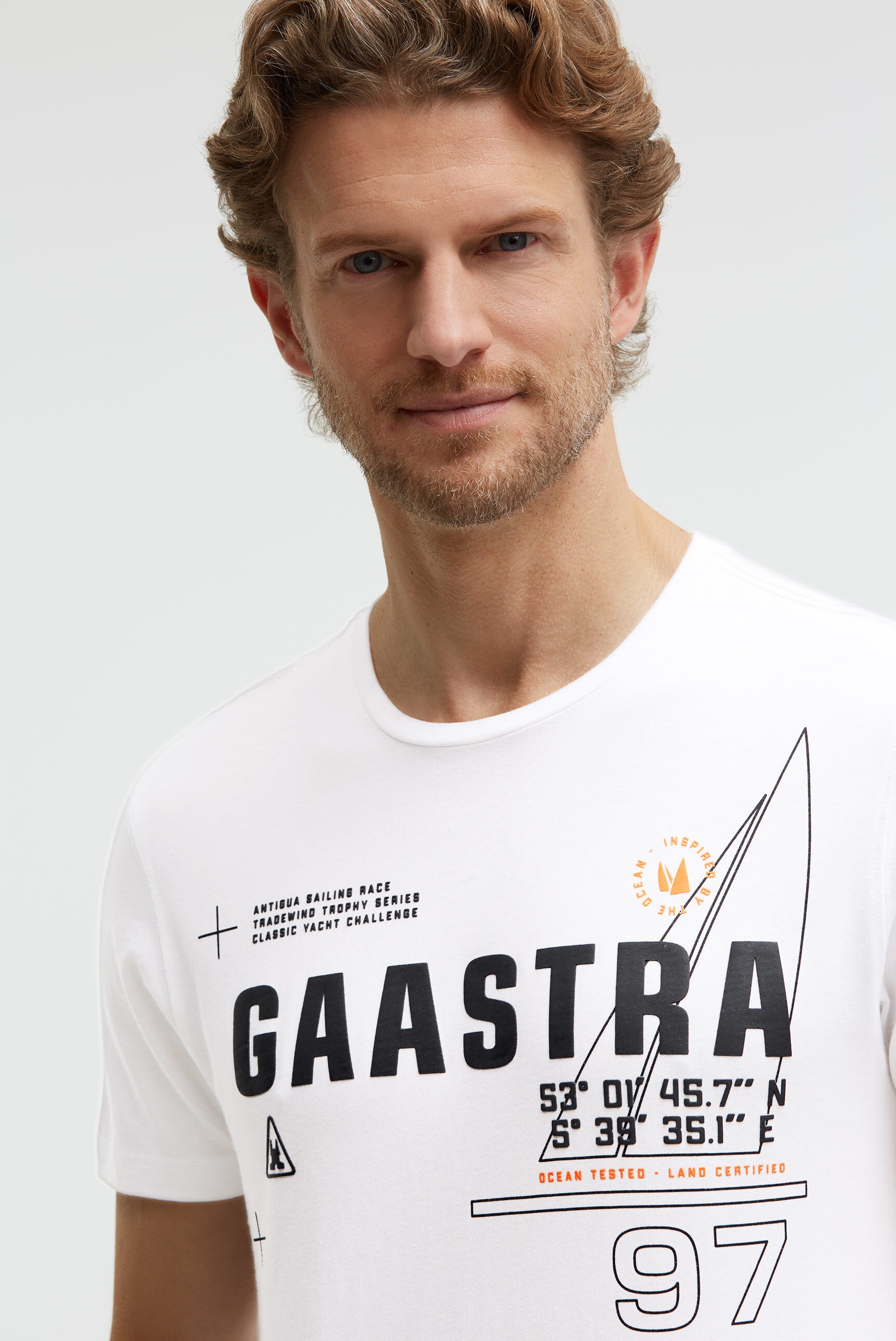 Gaastra Rundhalsshirt aus Baumwolle