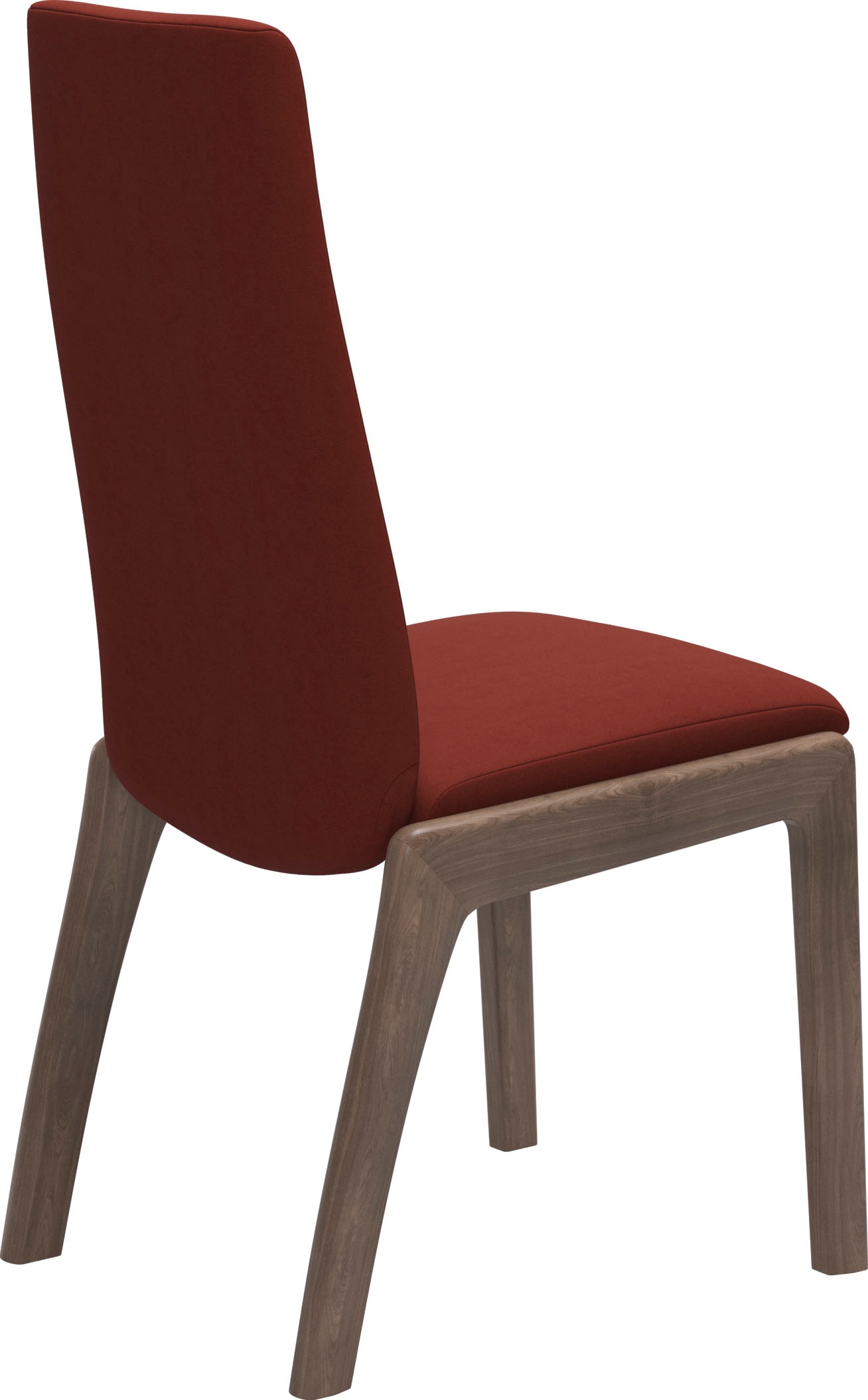 Stressless® Polsterstuhl »Laurel«, Microfaser DINAMICA, Low Back, Größe L, mit abgerundeten Beinen in Walnuss