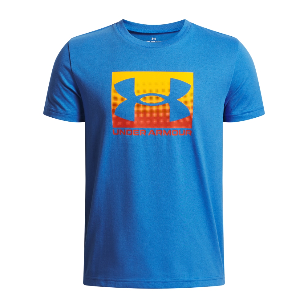 Under Armour T-Shirt "UA B BOXED SPORTS UPDATE SS" Kurzarm, mit Rundhalsausschnitt, aus leichtem, weichem Material