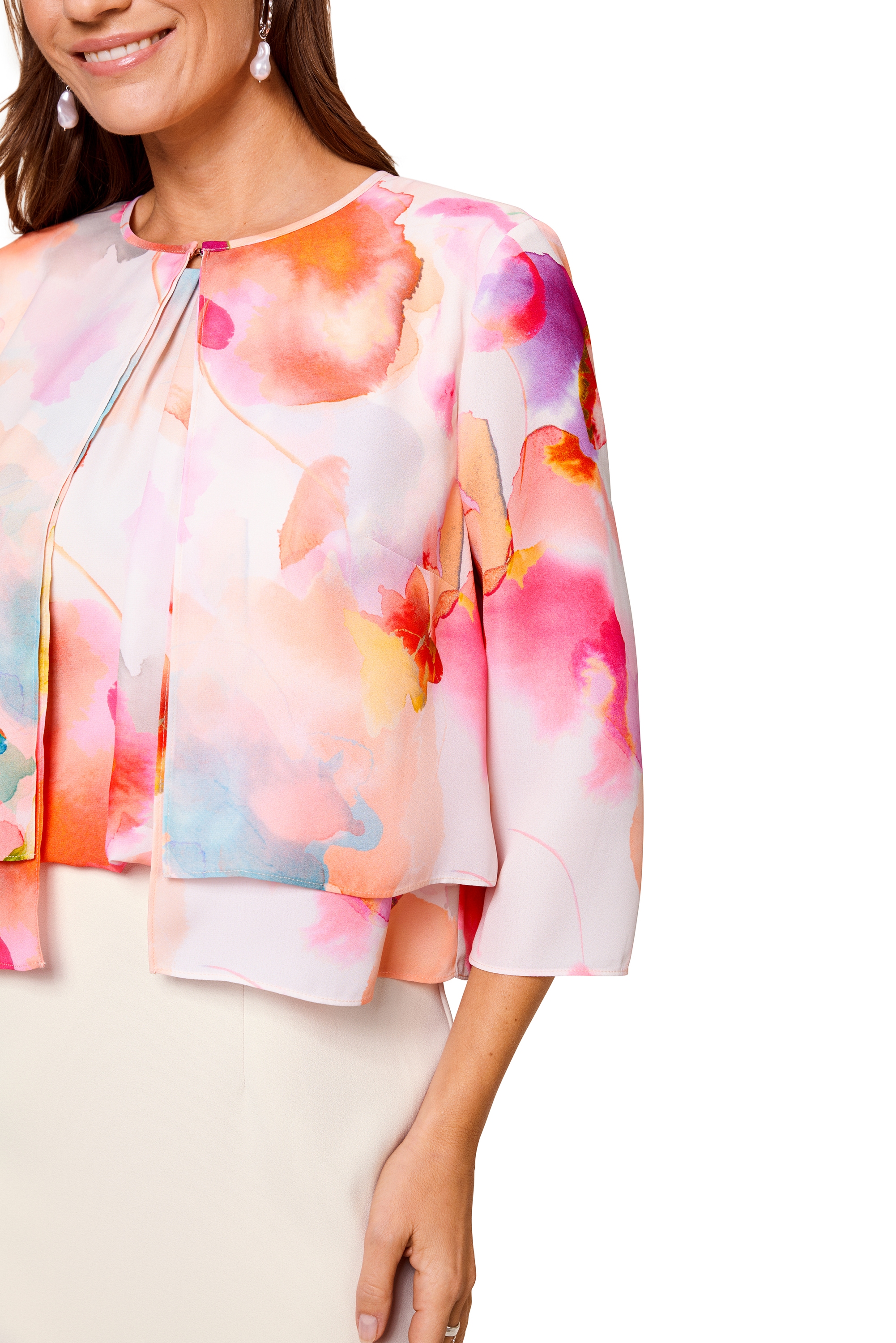 HERMANN LANGE Collection Blusenjacke »HERMANN LANGE Collection Chiffonjacke Daria«