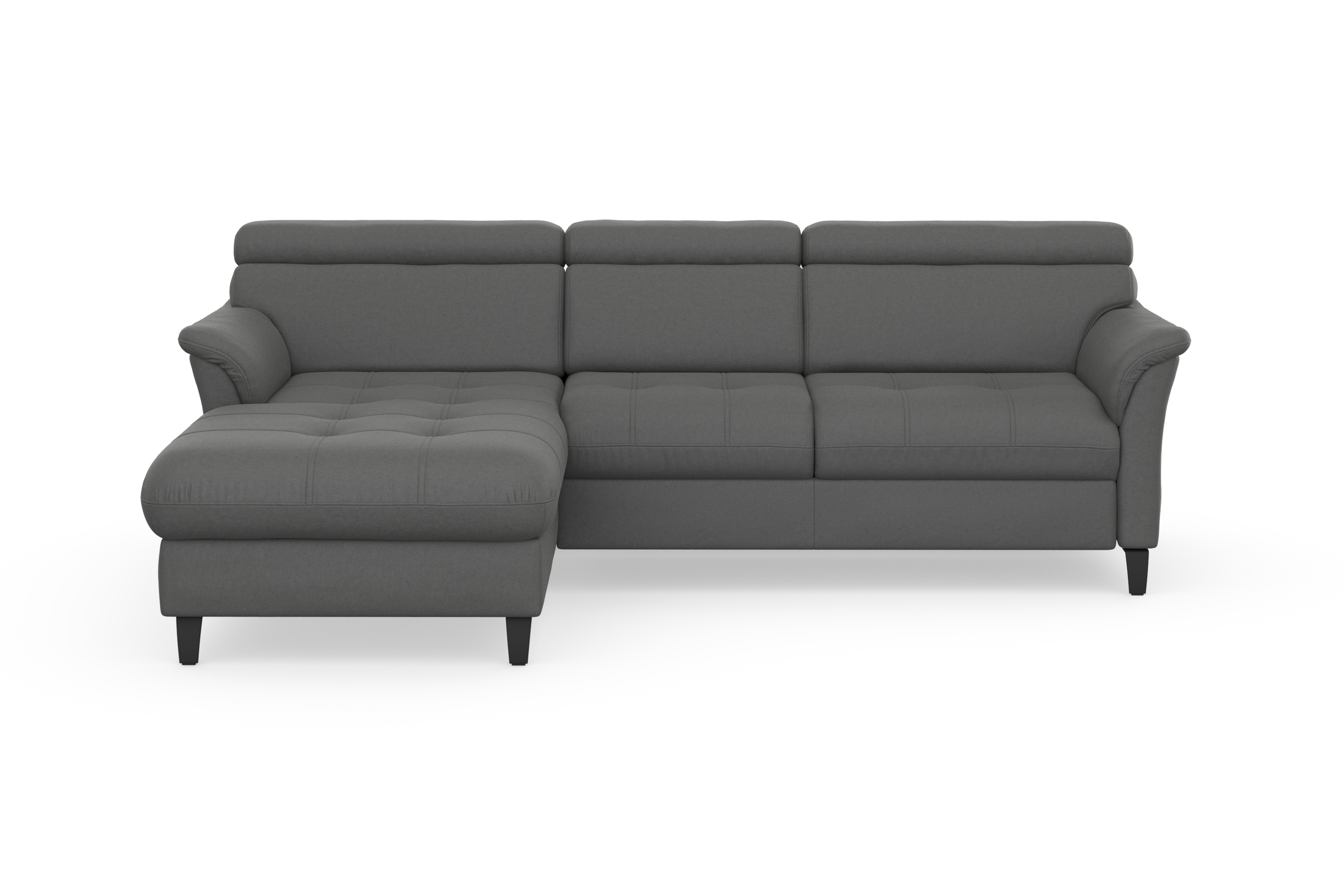 sit&more Ecksofa "Marano L-Form" inklusive Kopfteilverstellung, optional Schlaffunktion & Bettkasten