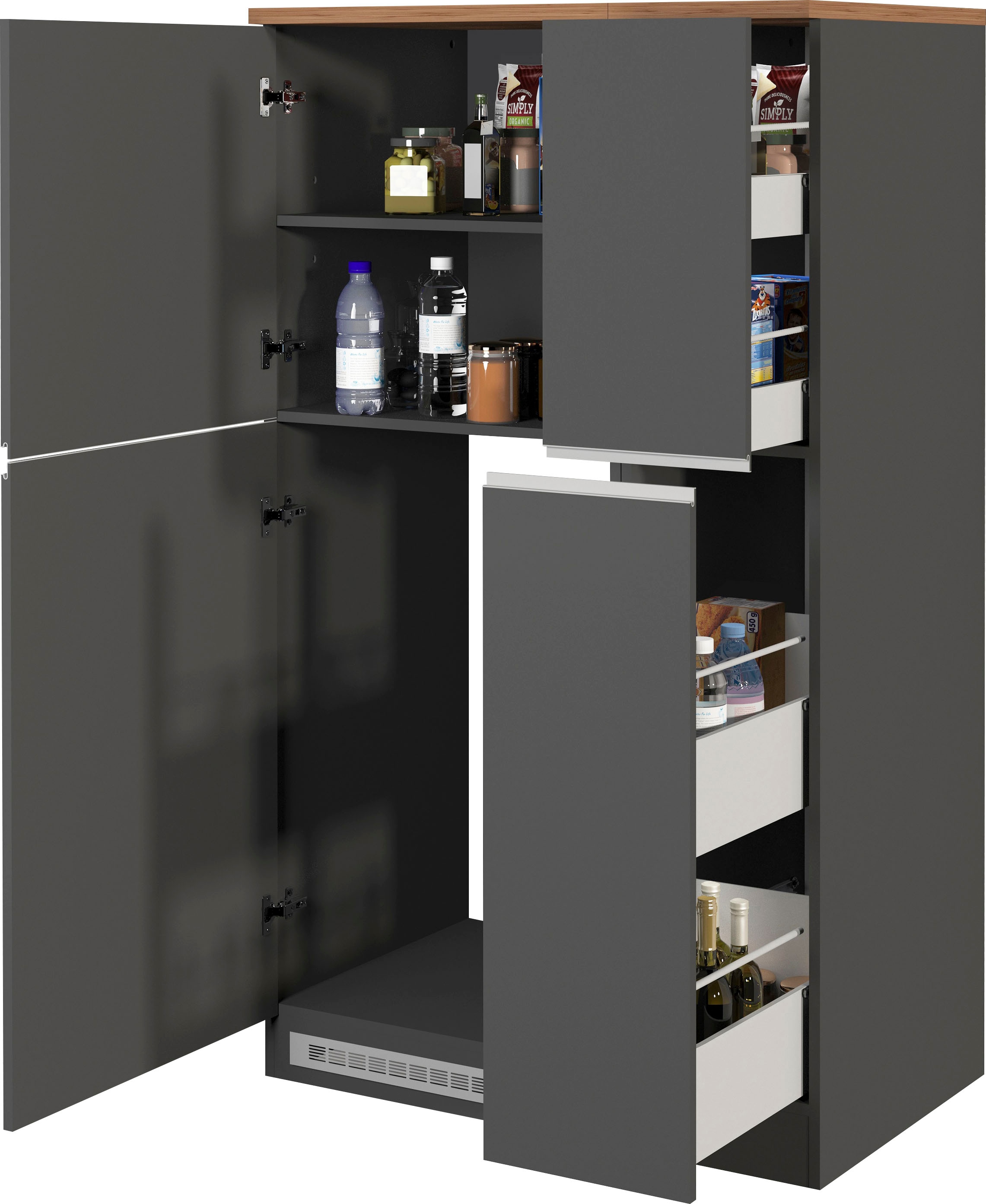 KOCHSTATION Küche "KS-Sole Küchenschrank-Set", Breite 90 cm,Umbau-und Apoth günstig online kaufen