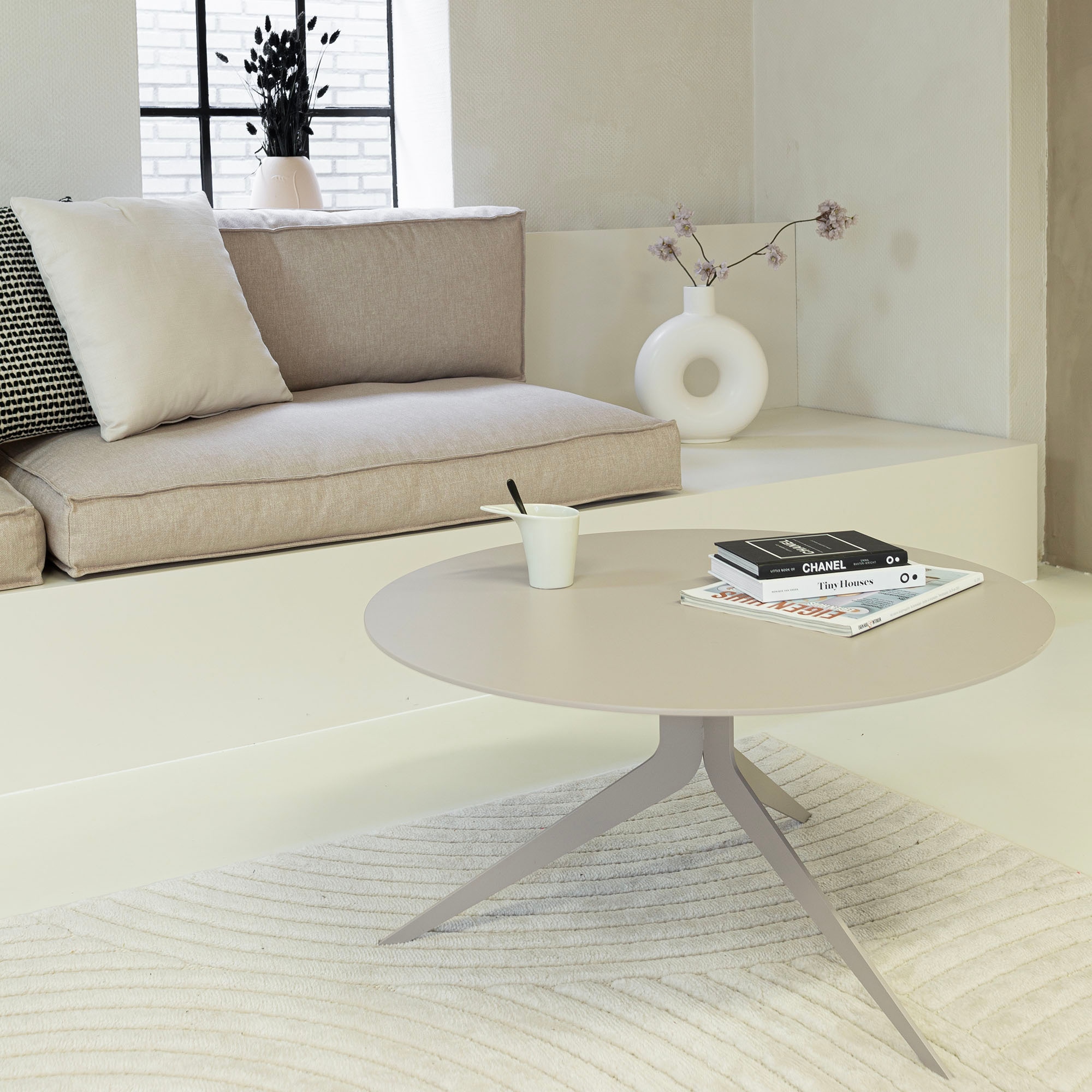 Spinder Design Couchtisch "DALEY", Couchtisch aus Stahl