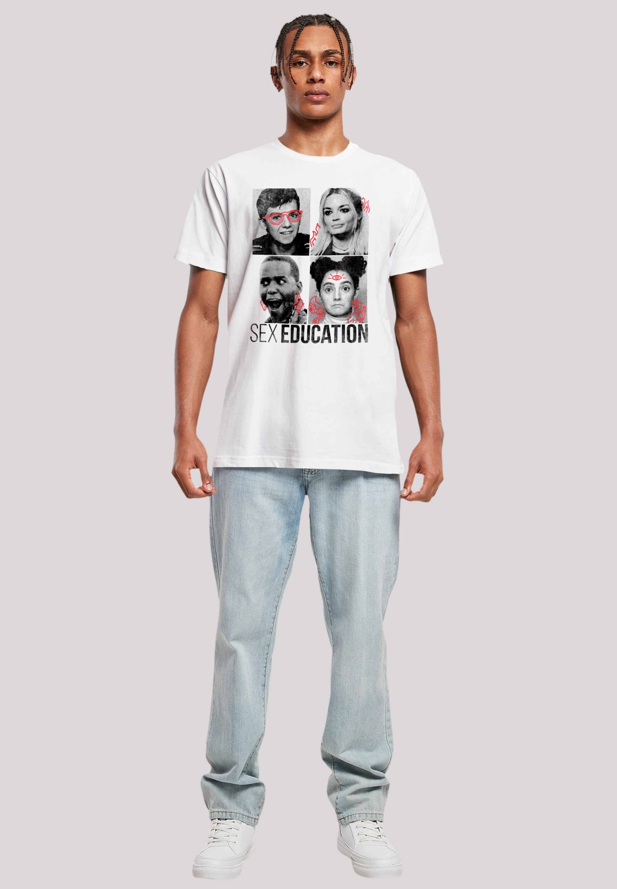 F4NT4STIC T-Shirt »Sex Education Class Photos Netflix TV Series«, Premium Qualität