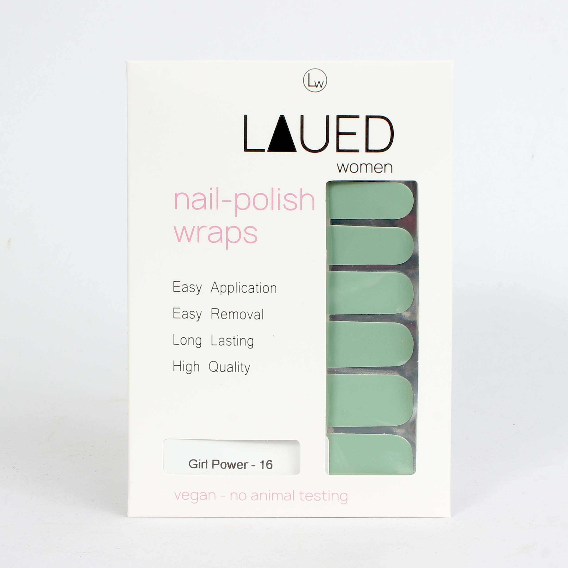 Vargu Nageldesign Zubehör »solid green« aus zertifizierter Produktion (SGS / SEDEX) und Material (FSC)