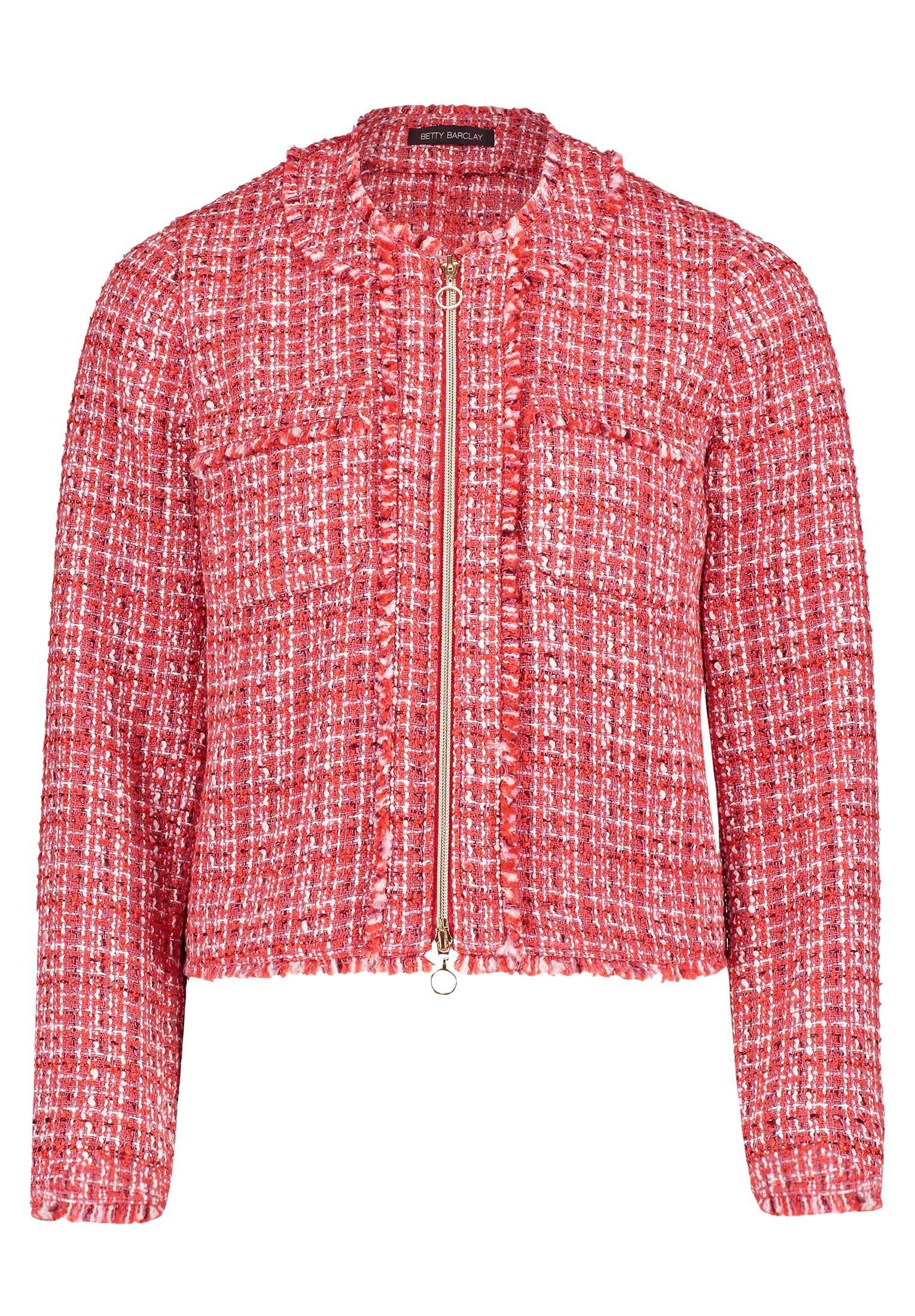 Betty Barclay Jackenblazer "Betty Barclay Damen Blazer-Jacke mit Fransen", günstig online kaufen