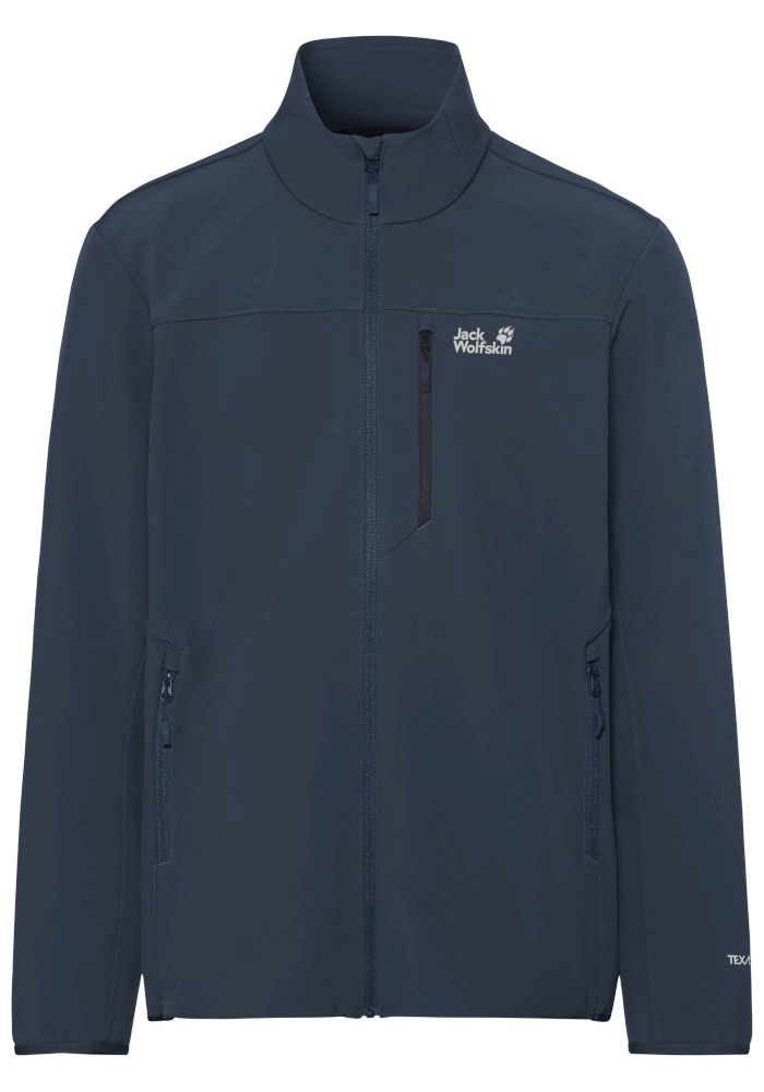 Jack Wolfskin Outdoorjacke »WILD WINDS JKT M« mit flexiblem Obermaterial aus Polyester und Elasthan