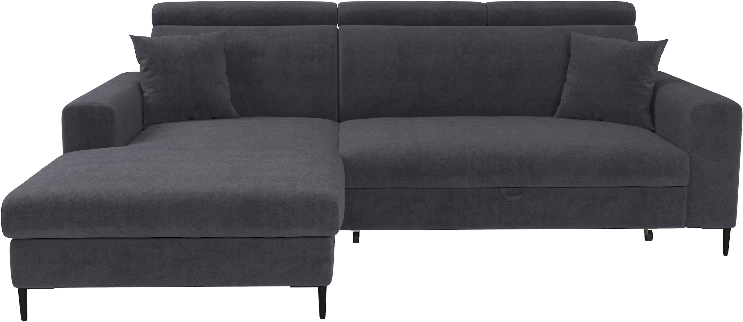 Trends by HG Ecksofa »Nizza« Schlaffunktion + Bettkasten