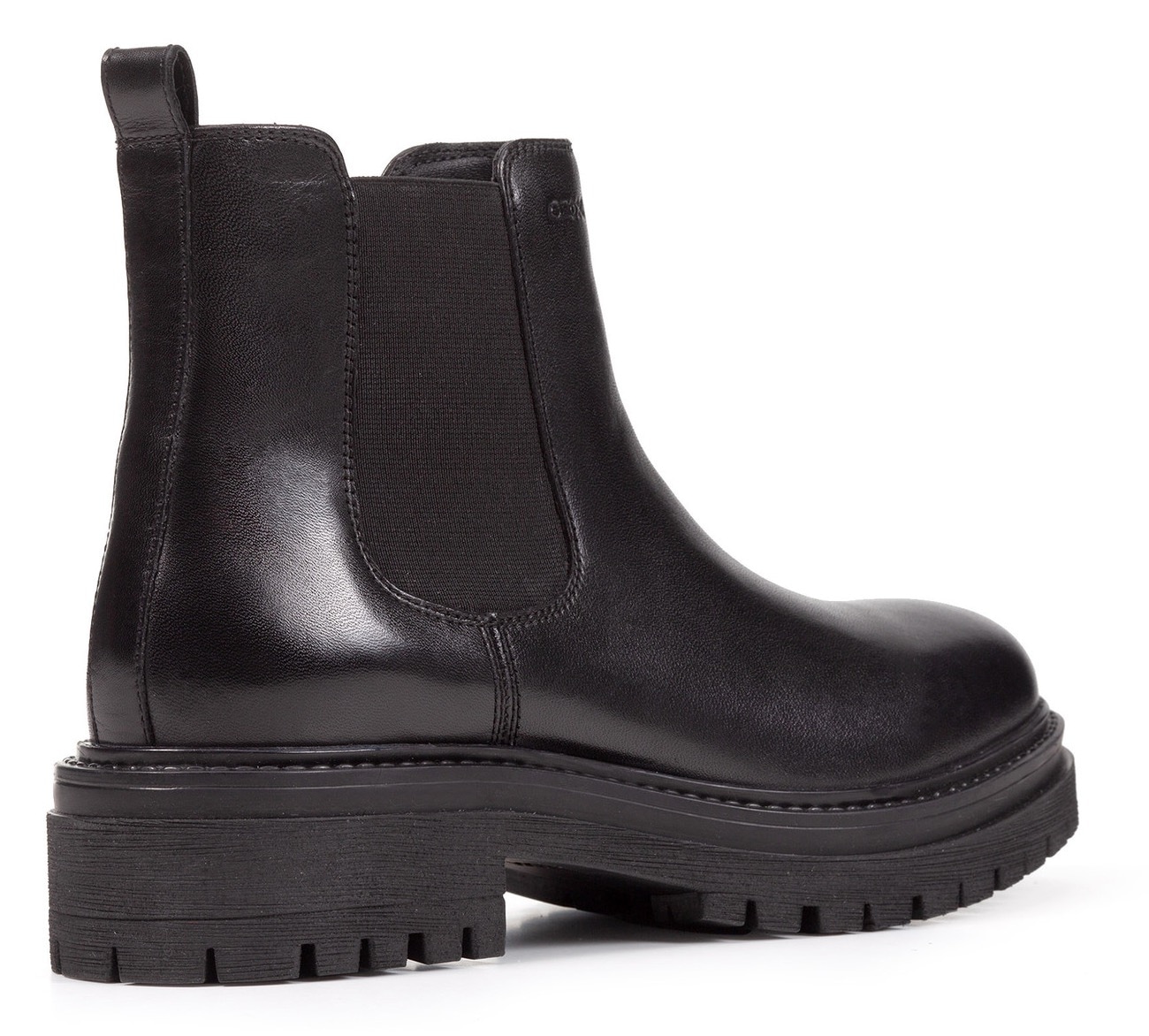 Geox Chelseaboots »D IRIDEA B«, Chunky Boot, Plateau Stiefelette mit modischem Blockabsatz