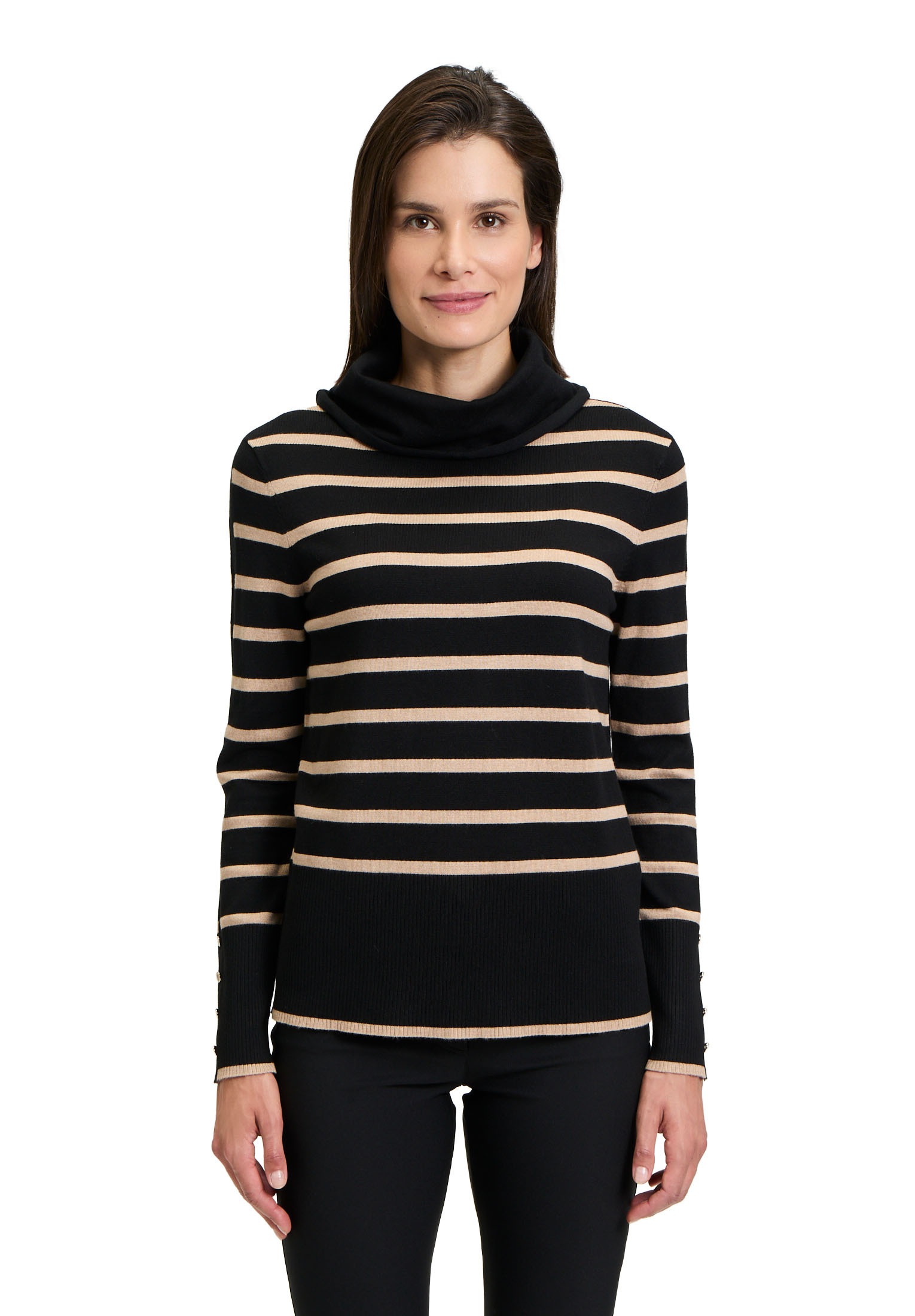 Betty Barclay Strickpullover "Betty Barclay Damen Feinstrickpullover mit Kr günstig online kaufen