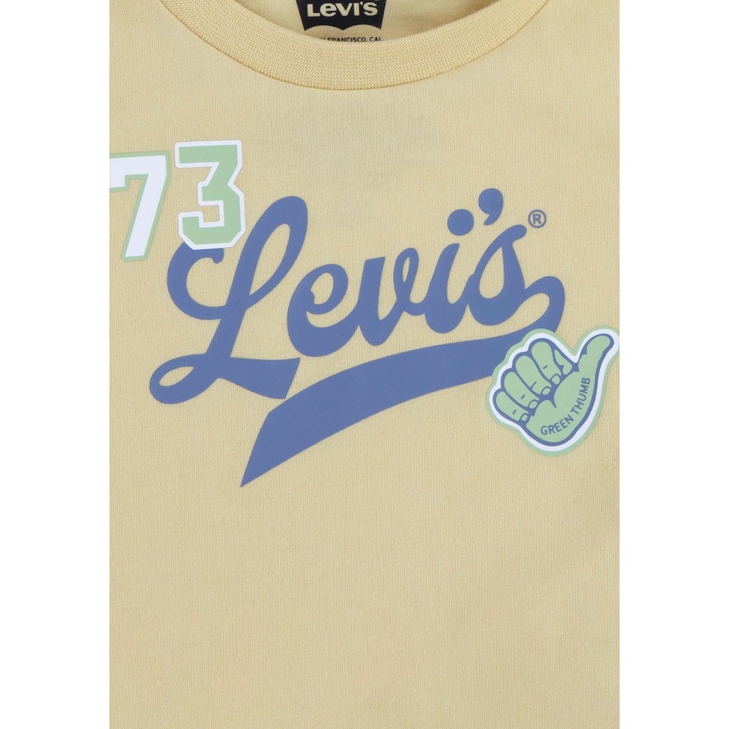 Levi's® Kids Shirt, Hose & Jäckchen »PREP BOMBER TEE & JOGGER«, (Set, 3 tlg.), for Baby BOYS