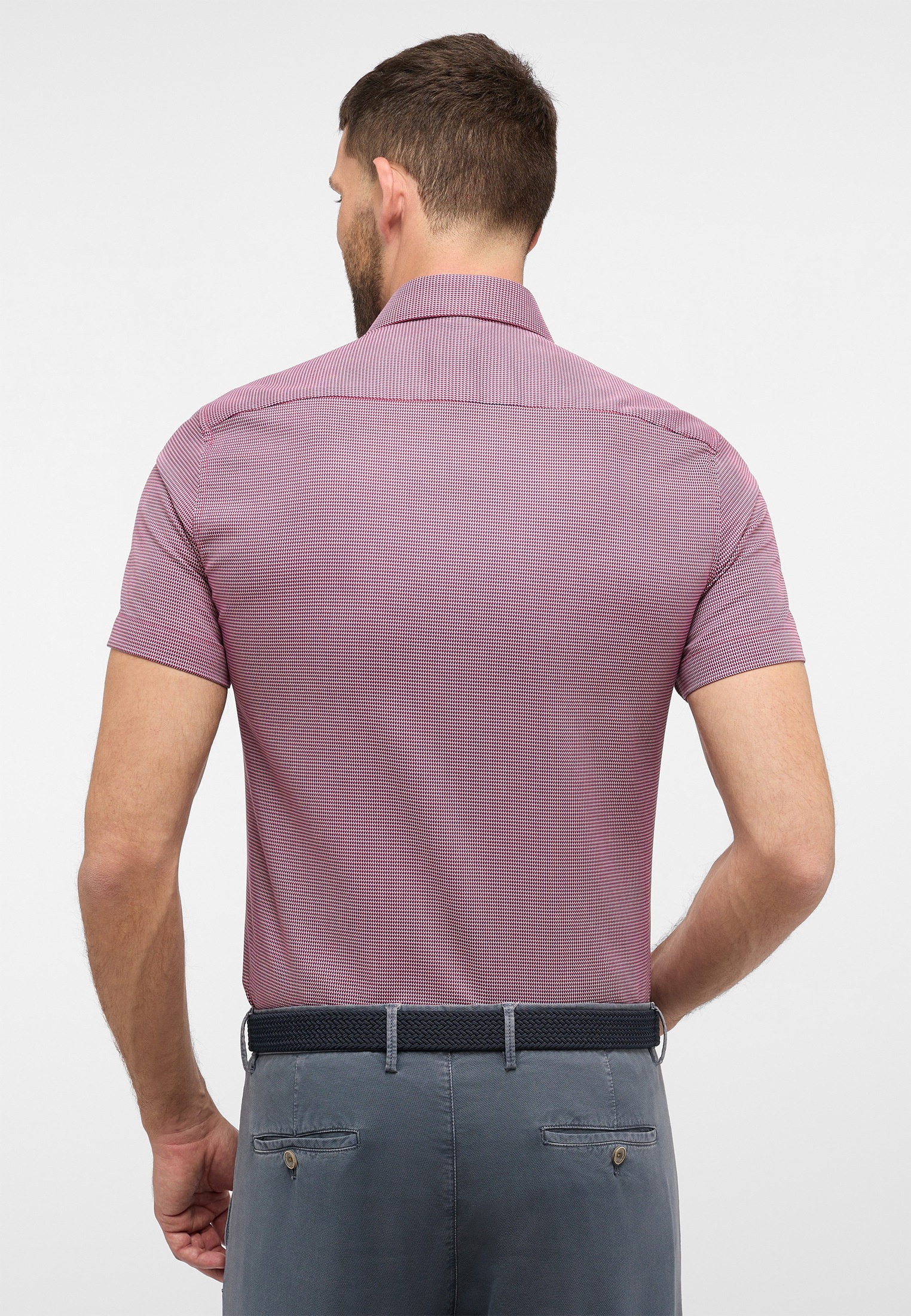 Eterna Kurzarmhemd "SLIM FIT" NON IRON (bügelfrei) günstig online kaufen