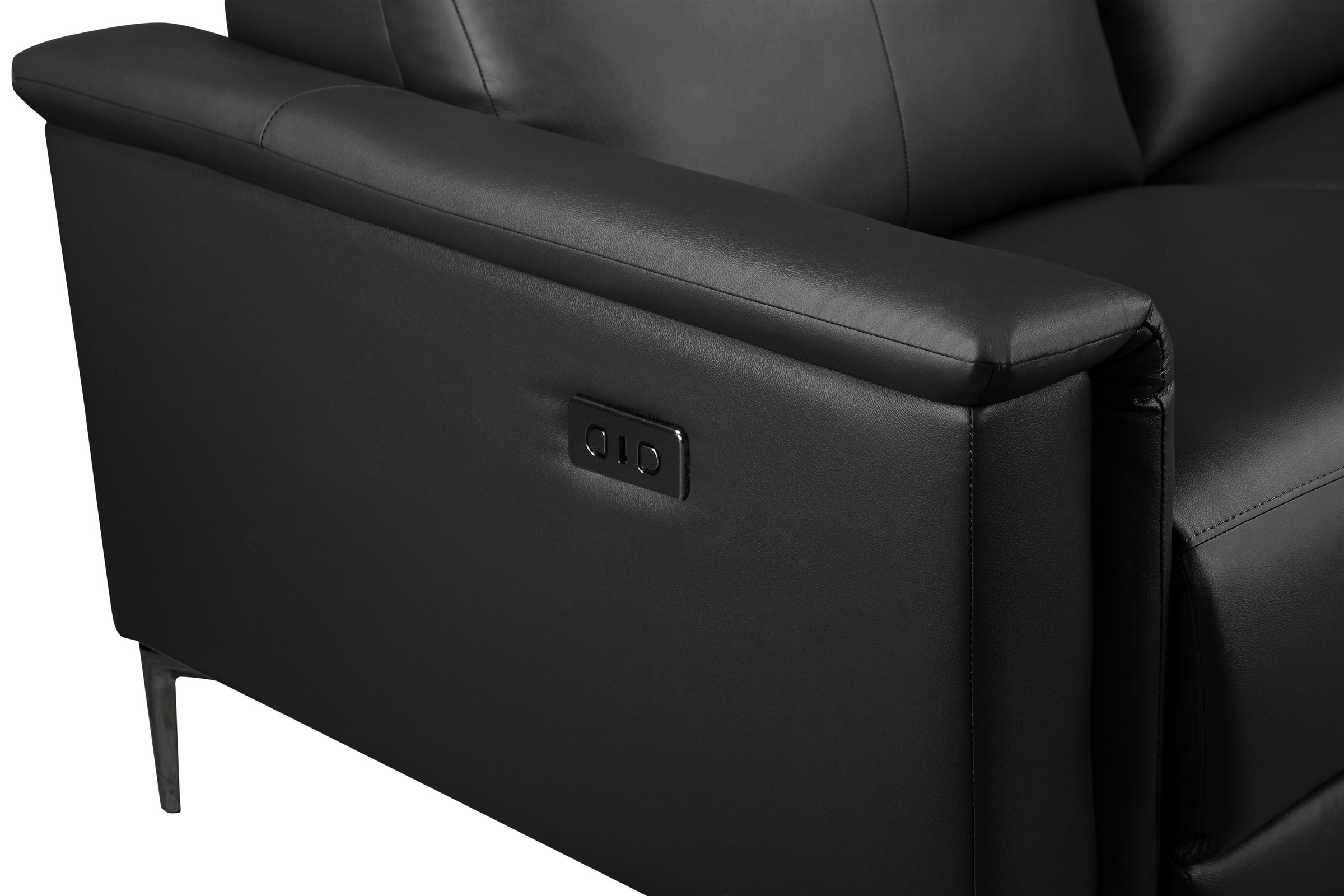 Places of Style 2-Sitzer »Lund«, manueller od. elektrischer Relaxfunktion und USB-A