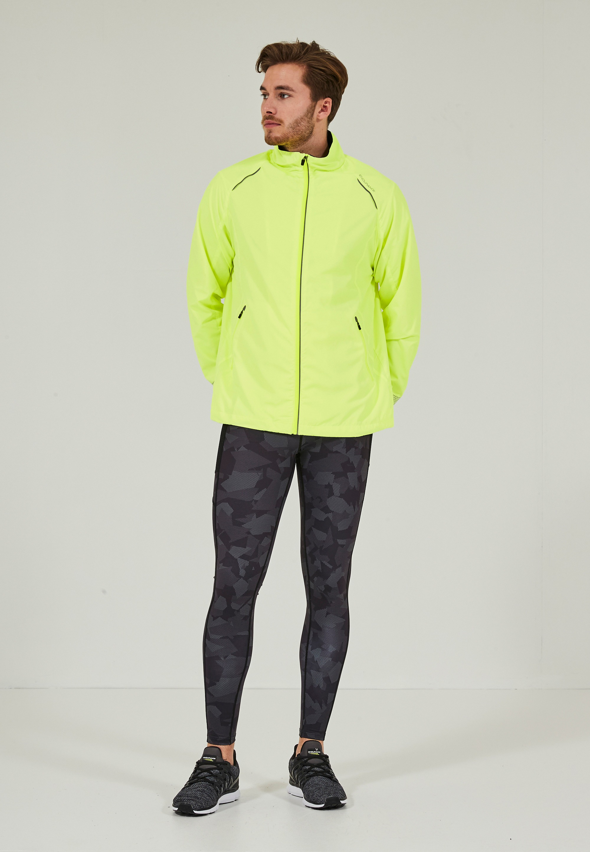 ENDURANCE Laufjacke »Earlington«, mit extra großen reflektierenden Elementen