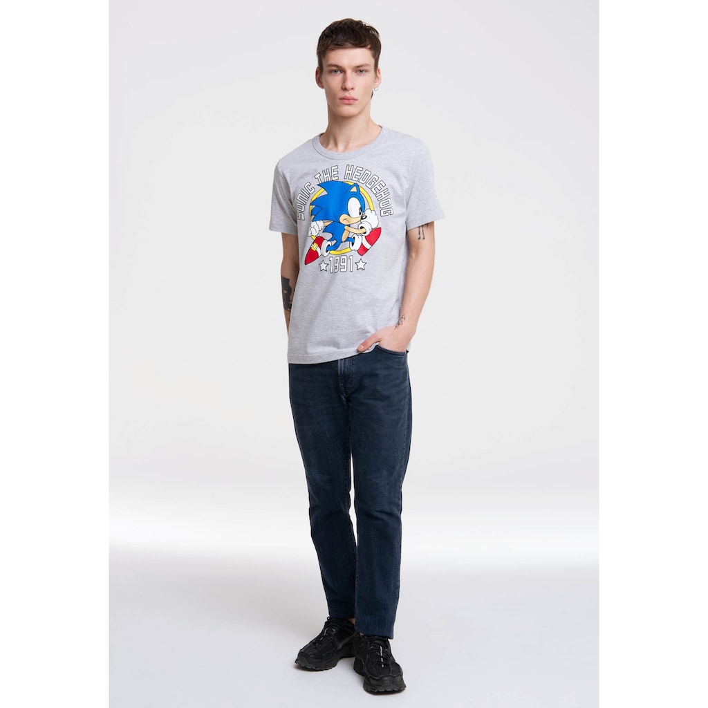 LOGOSHIRT T-Shirt »Sonic the Hedgehog 1991«