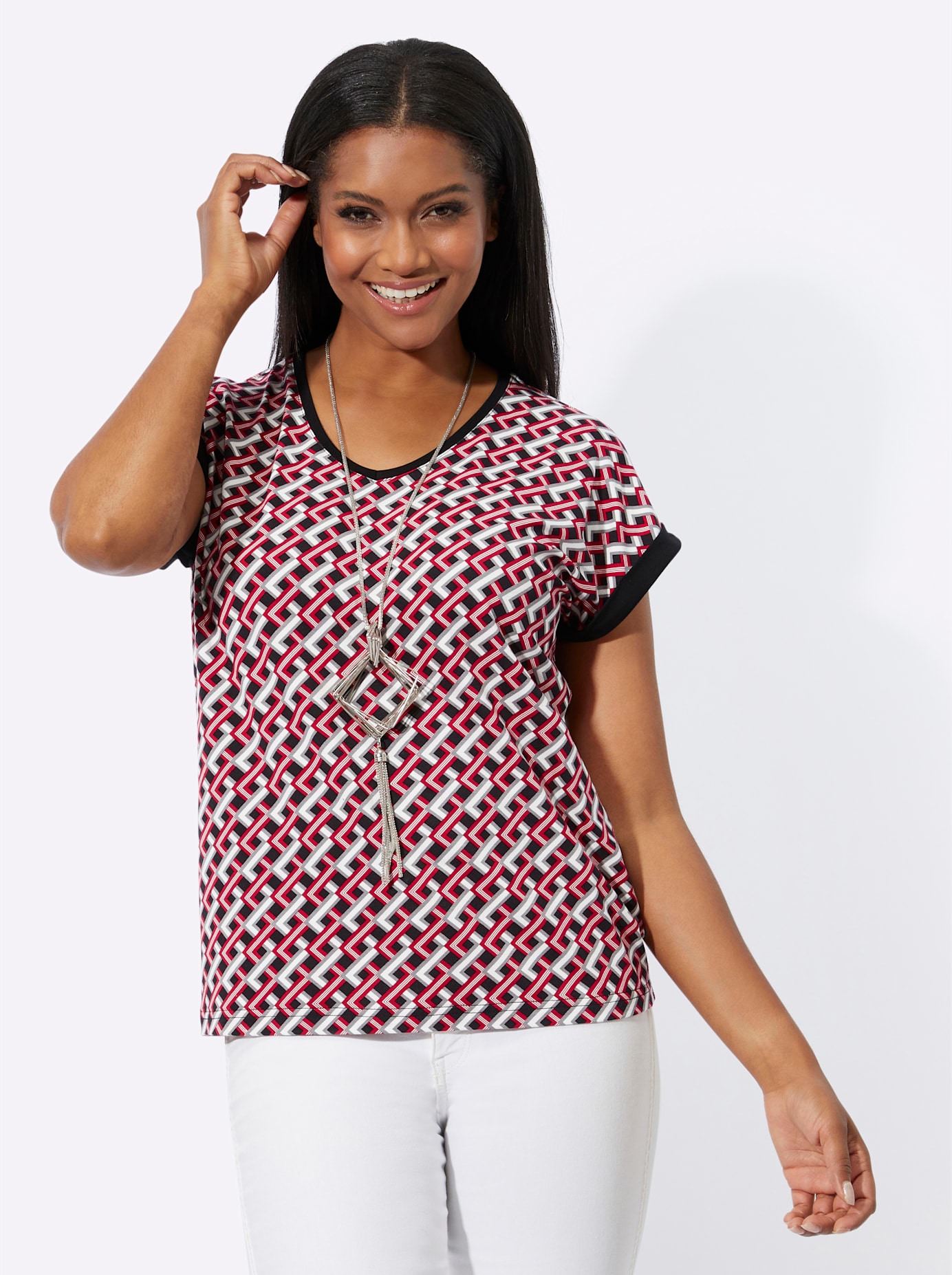 Inspirationen V-Shirt "V-Shirt" 1 Stk. günstig online kaufen