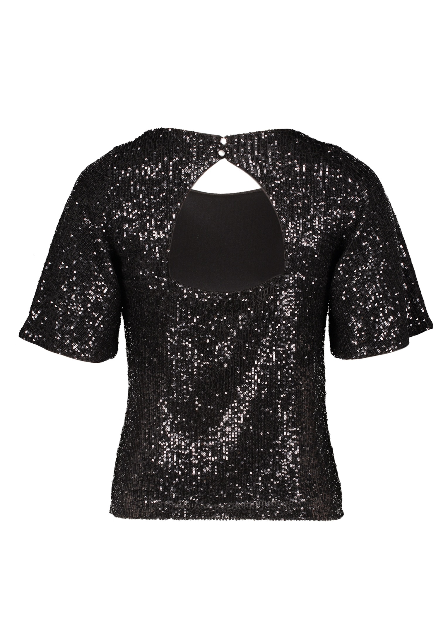 Vera Mont Kurzarmshirt »Vera Mont Damen Pailletten-Bluse mit Flügelärmeln«, (1 tlg.), Pailletten