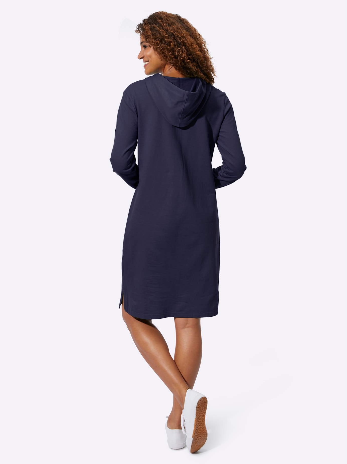 Casual Looks Sweatkleid "Sweatkleid" aufgesetzte Taschen günstig online kaufen