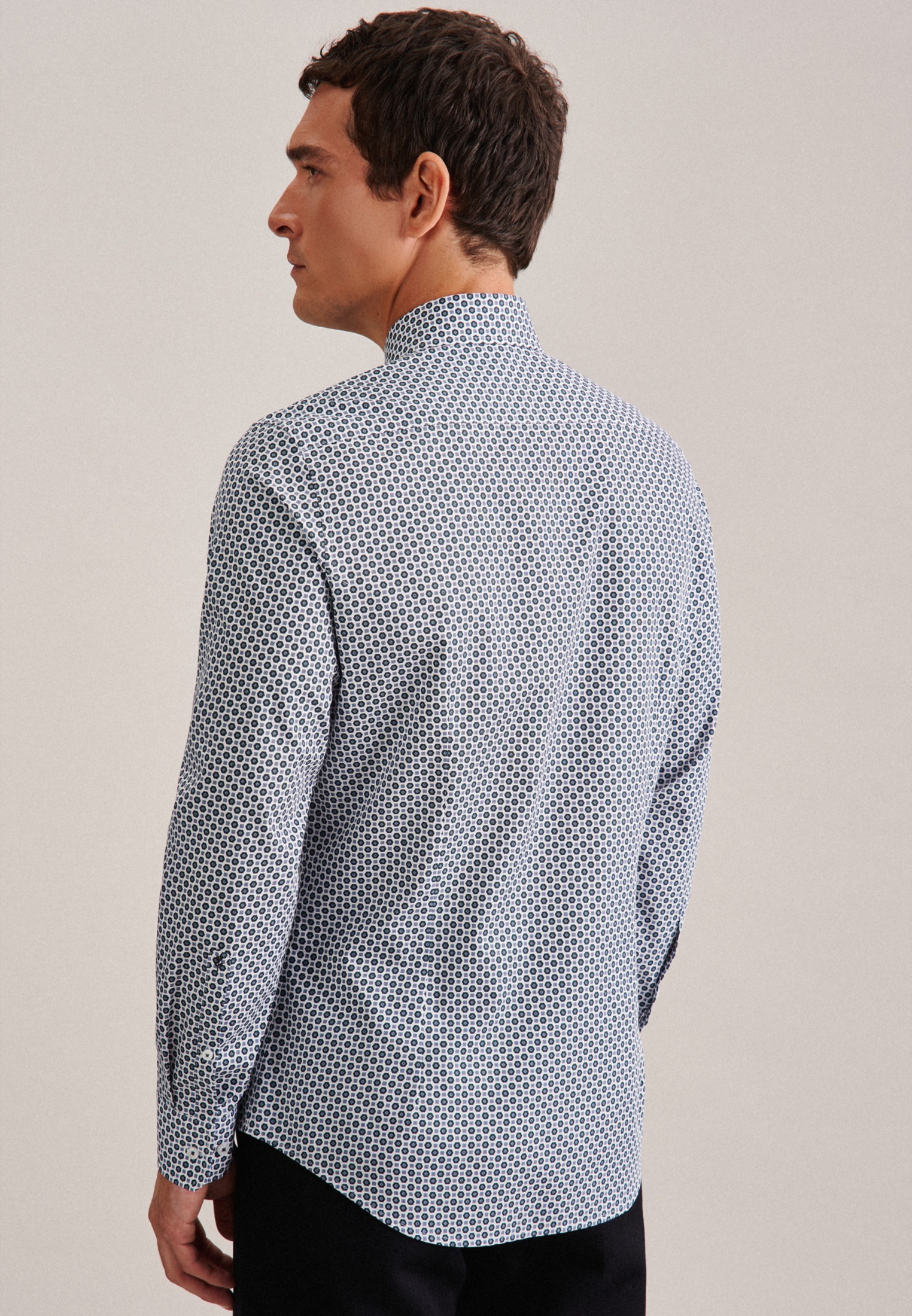 seidensticker Businesshemd "X-Slim" X-Slim 1/1 Kentkragen Druck günstig online kaufen