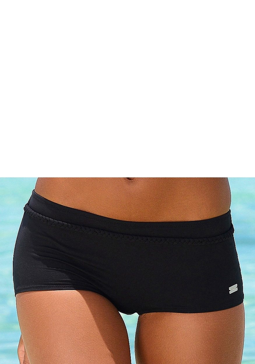 Buffalo mit kaufen online Bikini-Hotpants »Happy«, BAUR Ziergürtel | geflochtenem