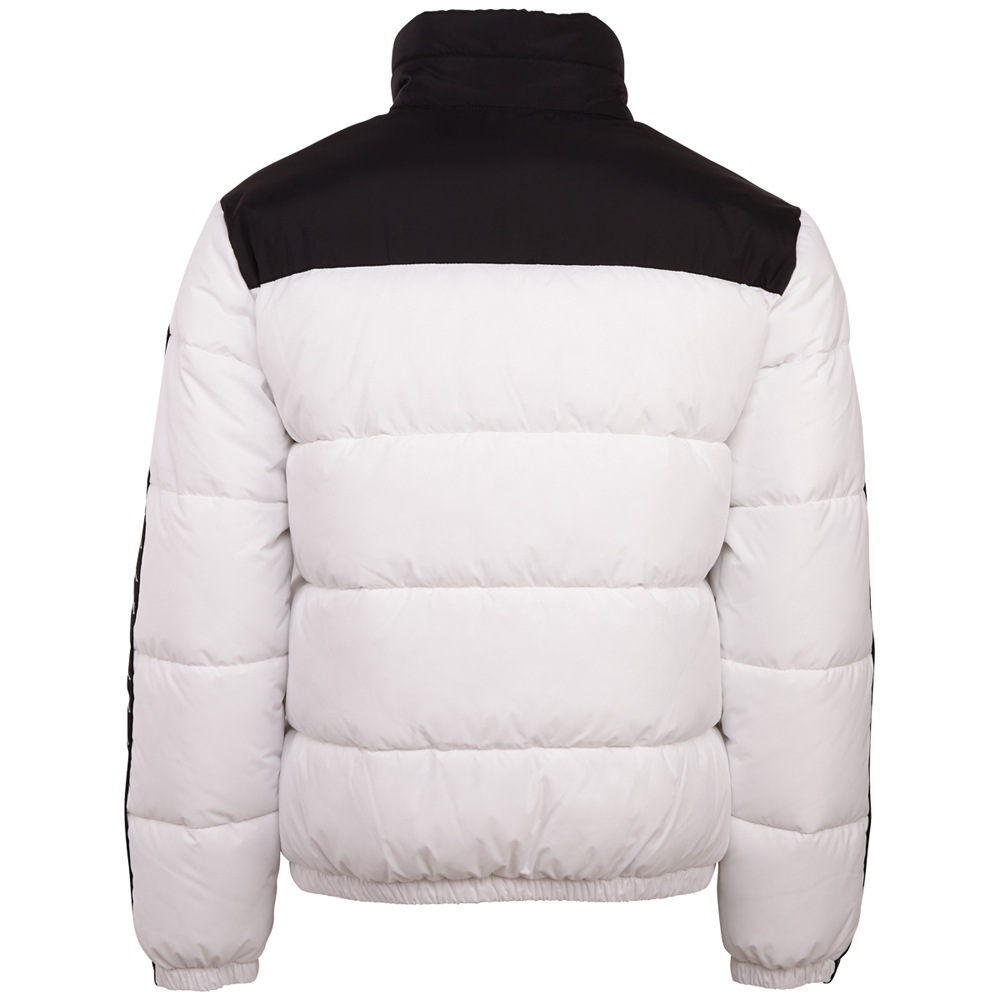 Kappa Winterjacke, ohne Kapuze, - mit hochwertigem Jacquard Logoband an den Ärmeln