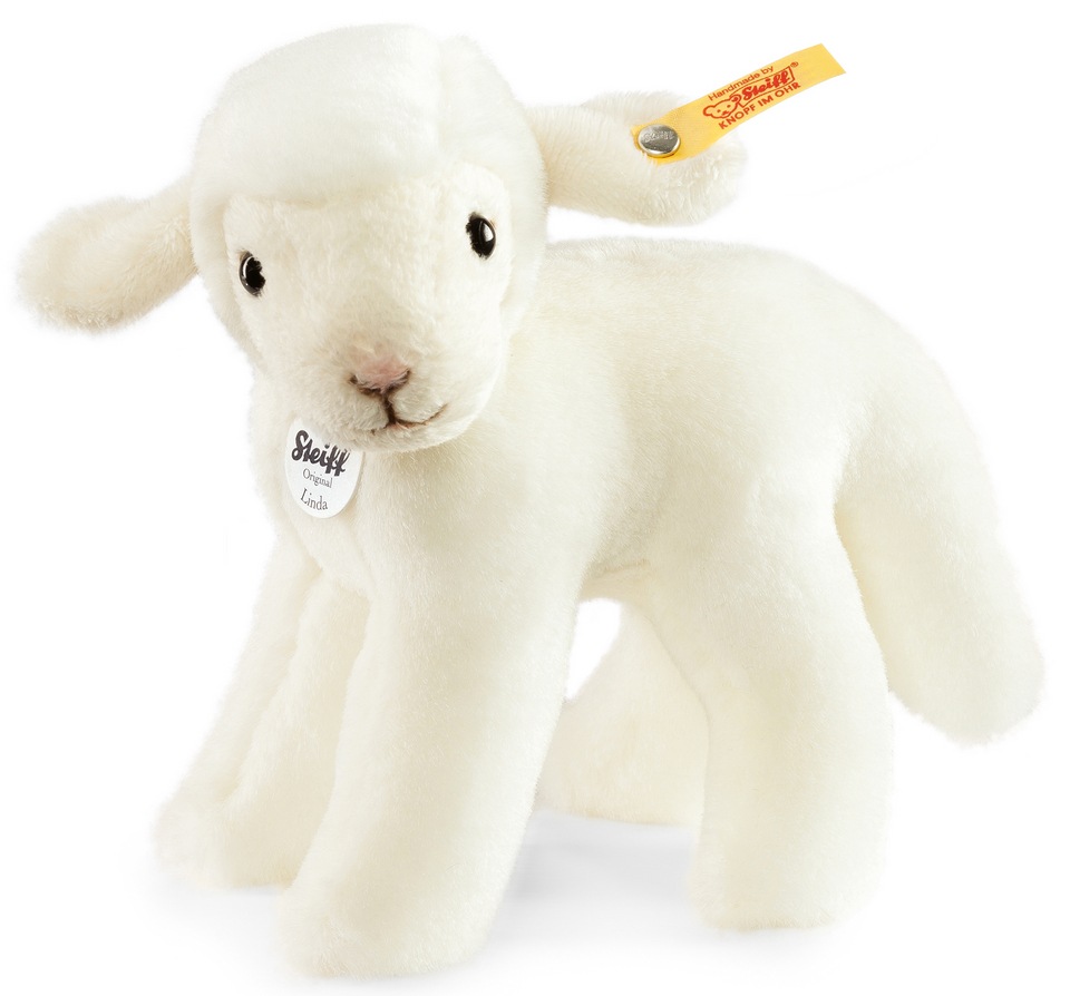 Kuscheltier Linda Lamm stehend, 16 cm