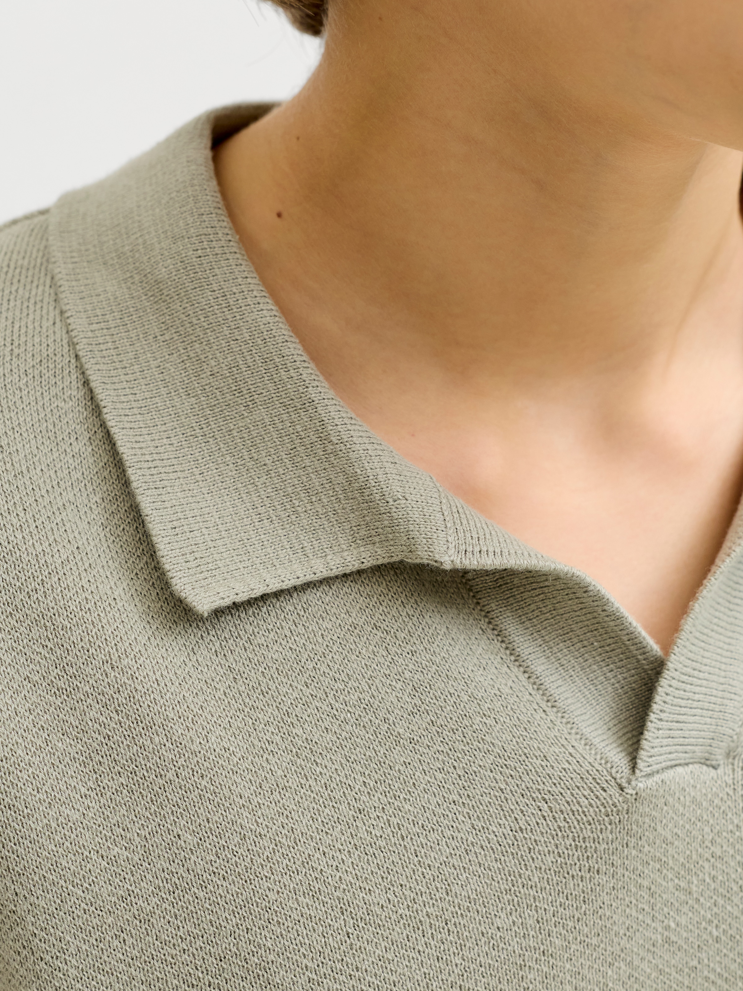 Jack & Jones Junior Polokragenpullover »JORNORREBRO LIGHT KNIT SS POLO JNR«