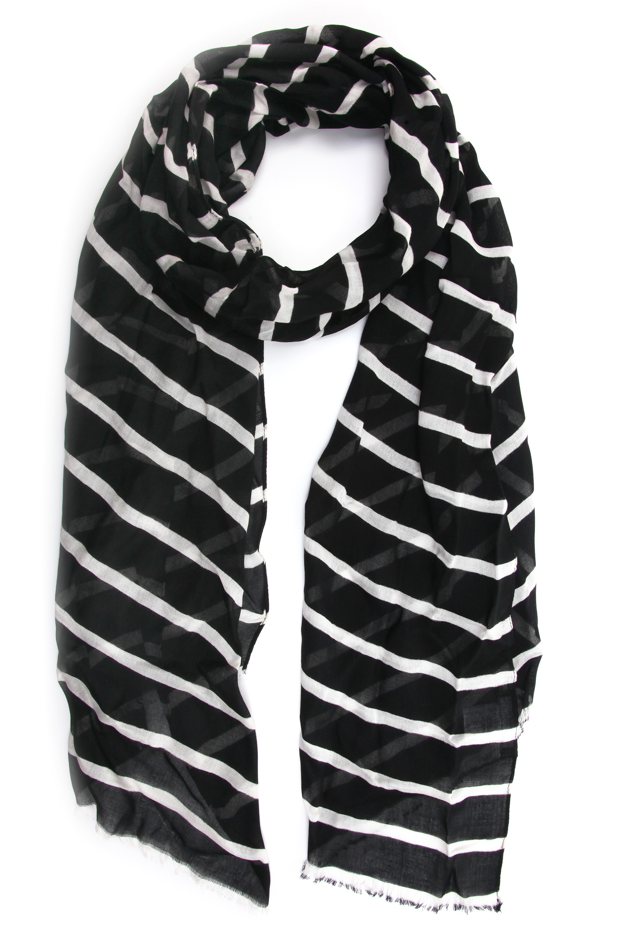 COLLEZIONE ALESSANDRO Modeschal "Valerie" 1 Stk. tlg. mit weißen Streifen günstig online kaufen