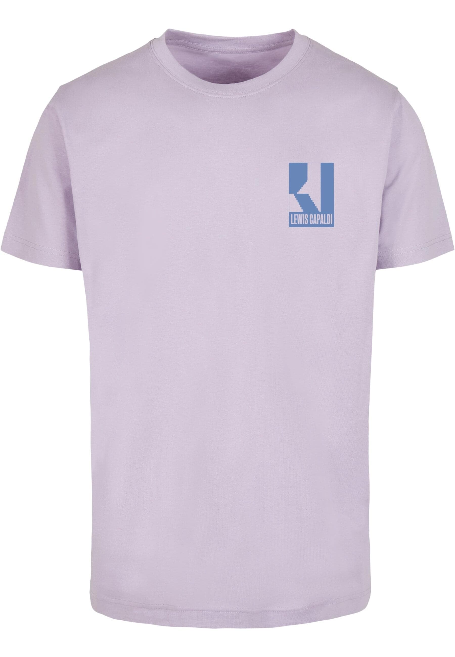 Merchcode T-Shirt »Merchcode Herren Lewis Capaldi - Tour grabsheet 3 T-Shirt«, (1 tlg.)