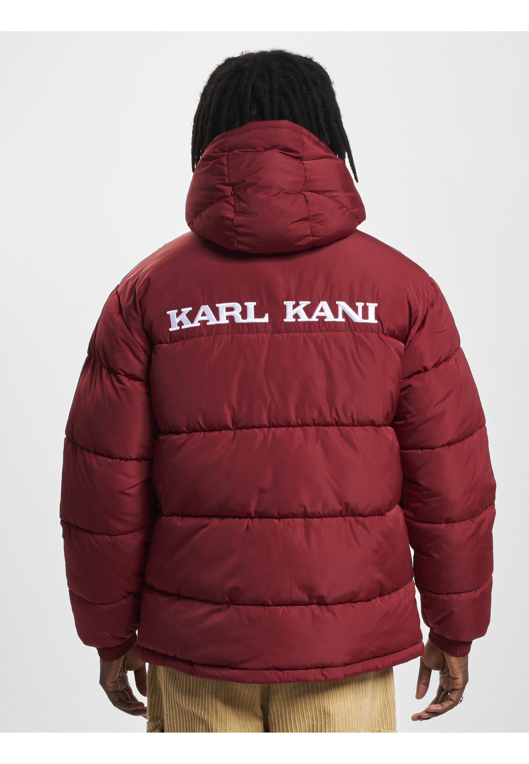 Karl Kani Winterjacke »Karl Kani Herren KM233-059-2 KK OG Hooded Puffer Jacket« 1 Stk. tlg. mit Kapuze