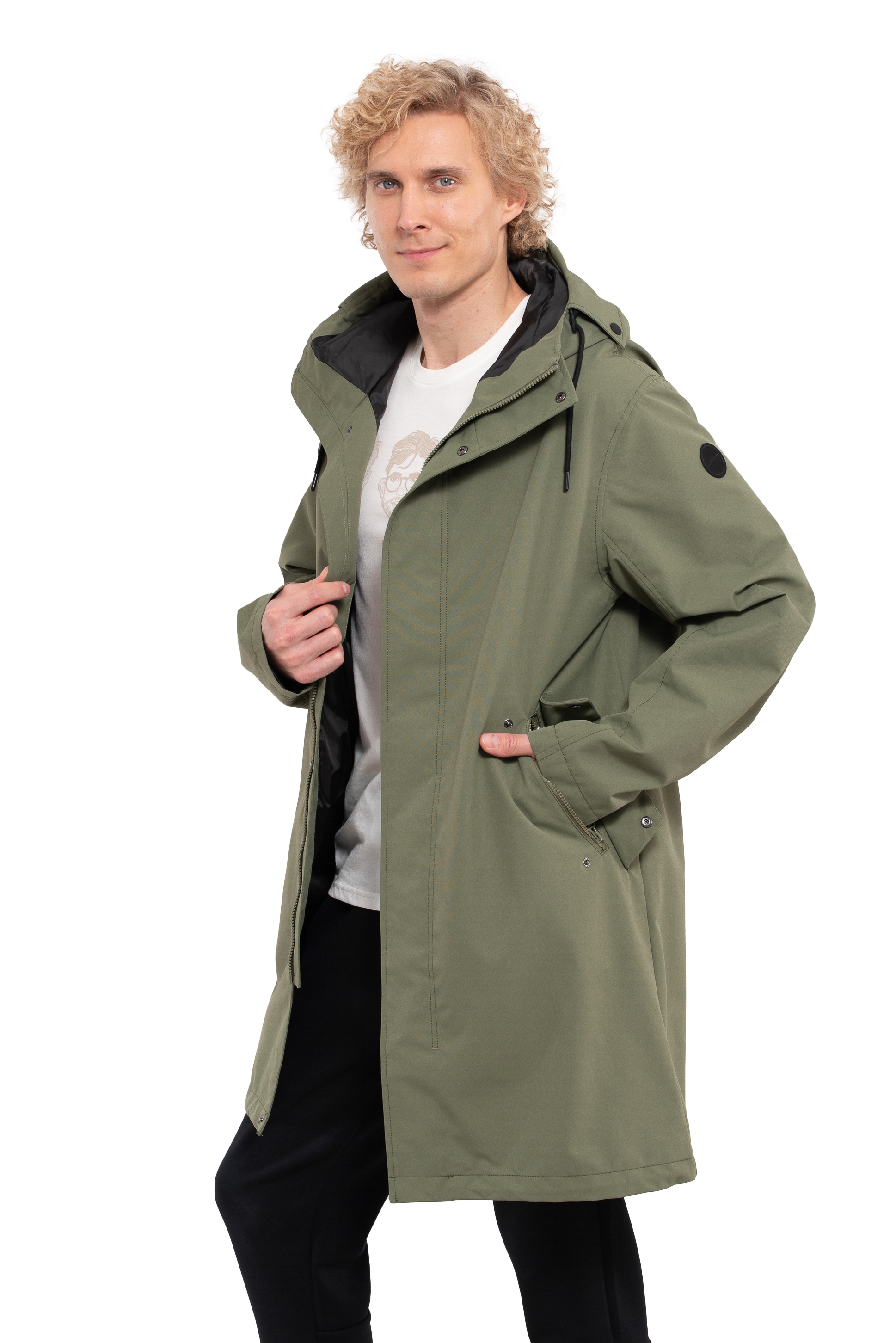 Icepeak Parka "H PARKA ADDIM", mit Kapuze, mit Kordelzug günstig online kaufen