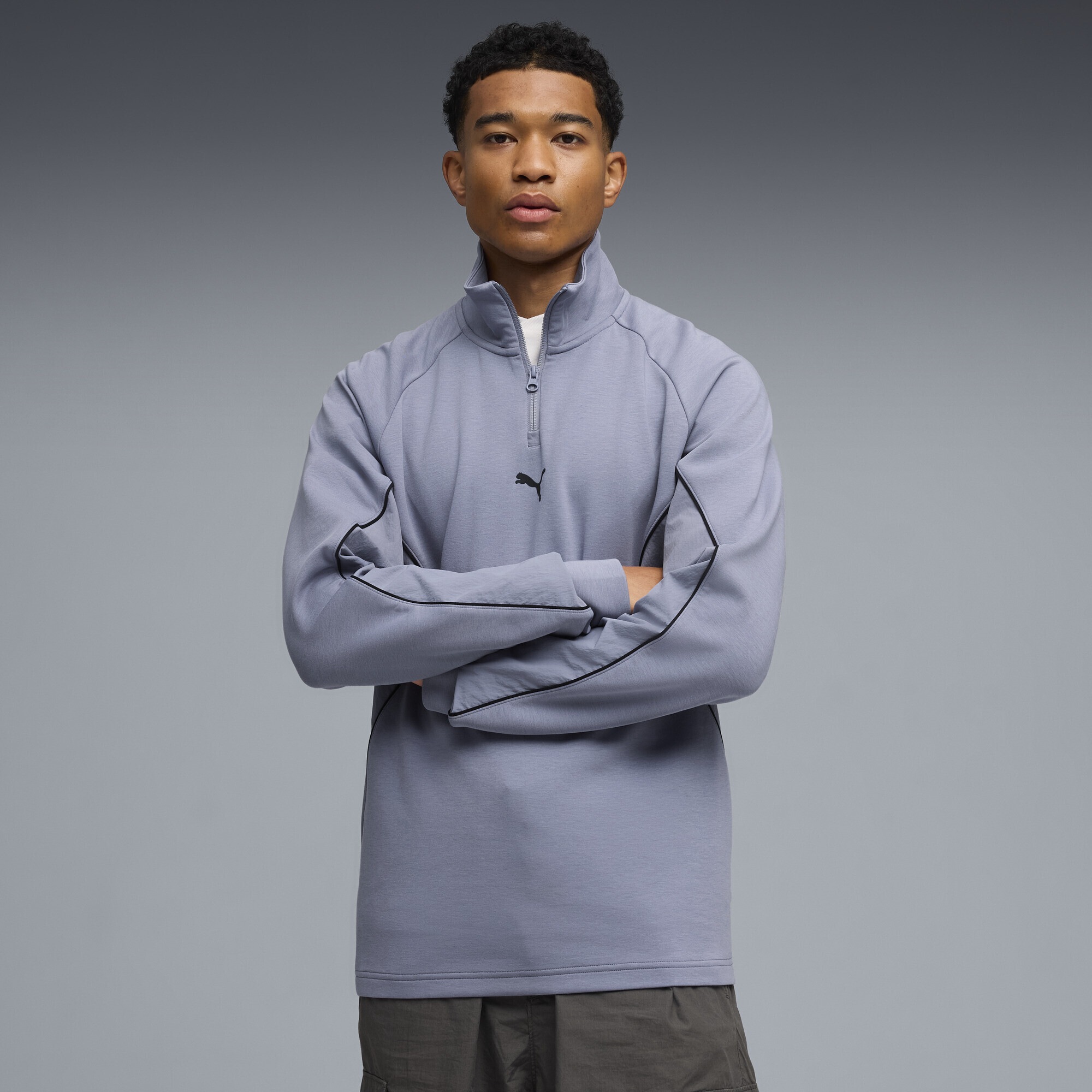 PUMA Trainingsjacke "PUMA Sport Mid Layer Shirt Herren" günstig online kaufen