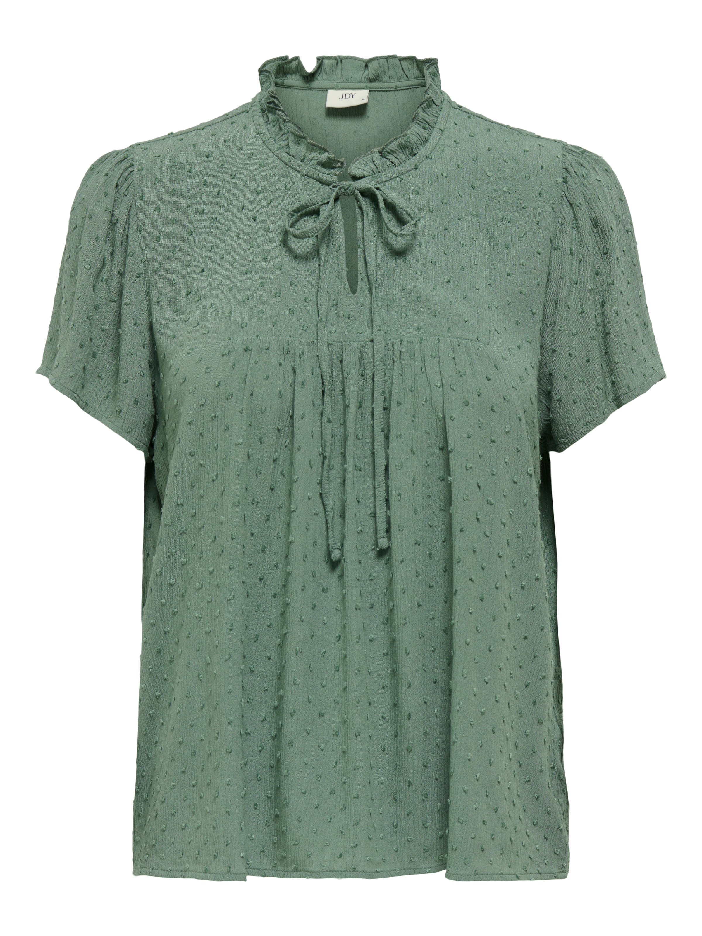JDY Kurzarmbluse »JDYLIMA LIFE S/S TOP WVN NOOS«
