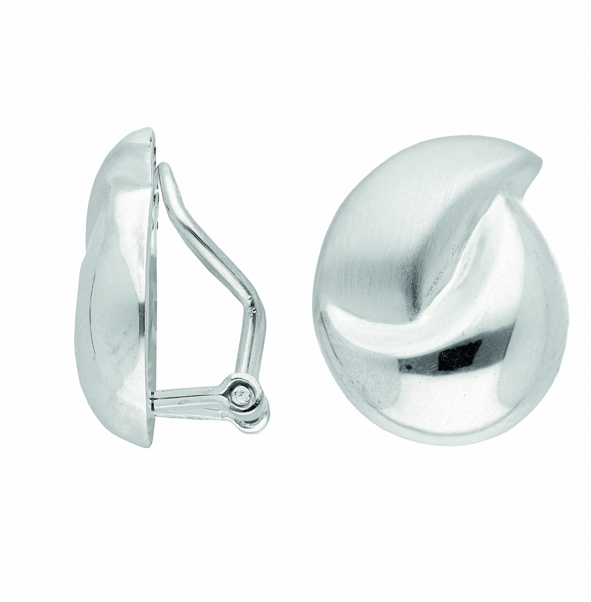 Adelia´s Paar Ohrhänger »Damen Silberschmuck 1 Paar 925 Silber Ohrringe / Ohrclips«, 925 Sterling Silber Silberschmuck für Damen