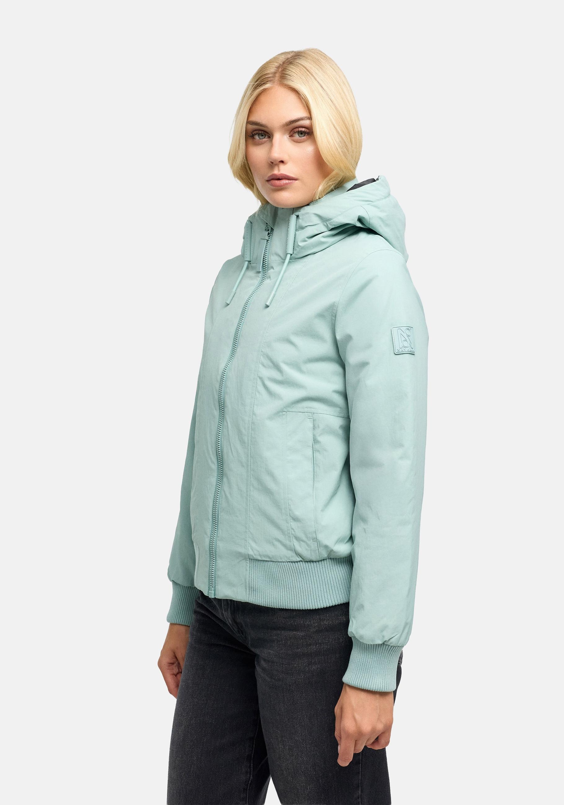 Navahoo Winterjacke "Kichermaus 14" mit Kapuze Wasserdichte Damen Jacke mit Kapuze