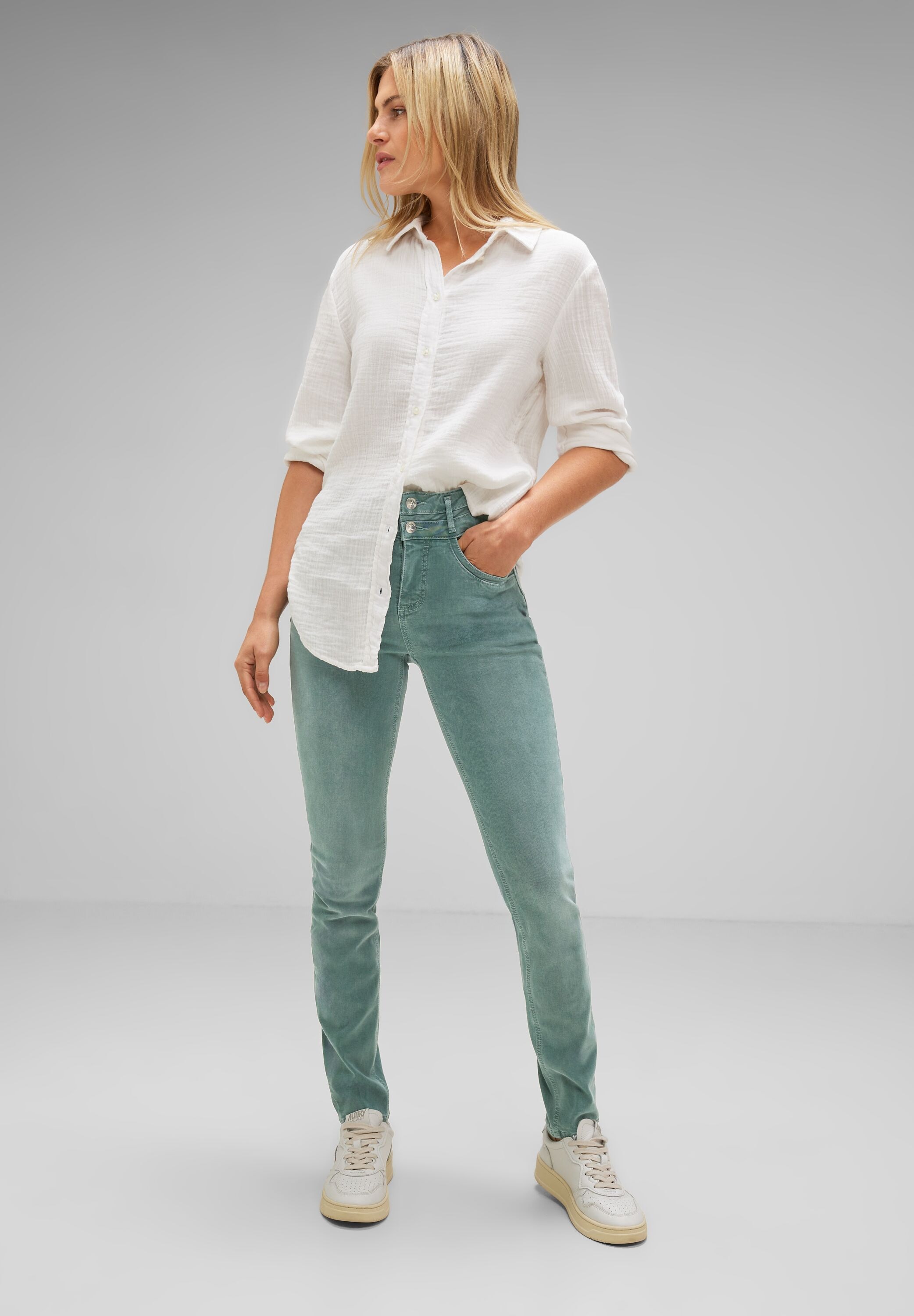 STREET ONE Slim-fit-Jeans, Waist | BAUR High bestellen