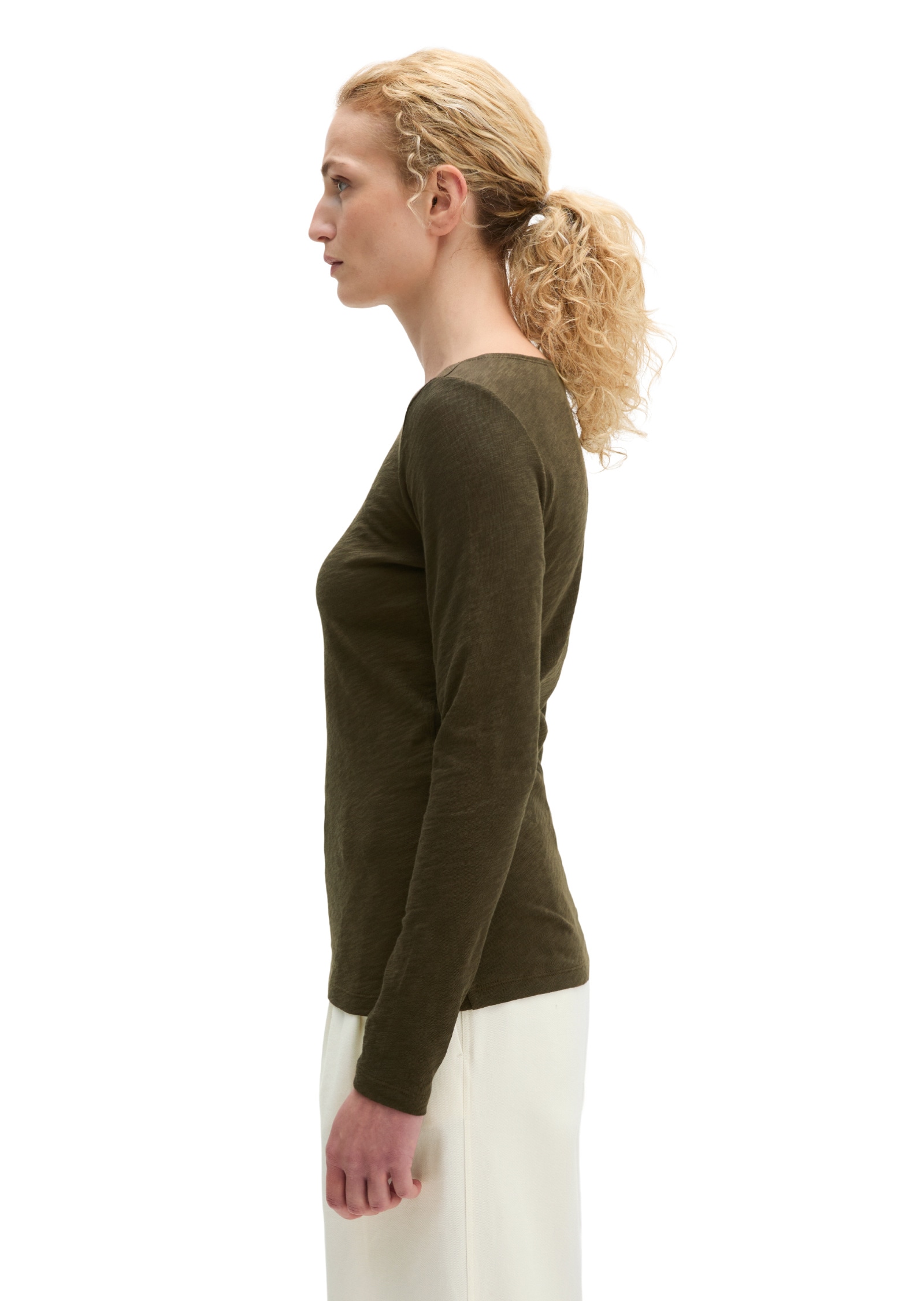 Marc O'Polo Langarmshirt »aus Organic Cotton-Qualität«
