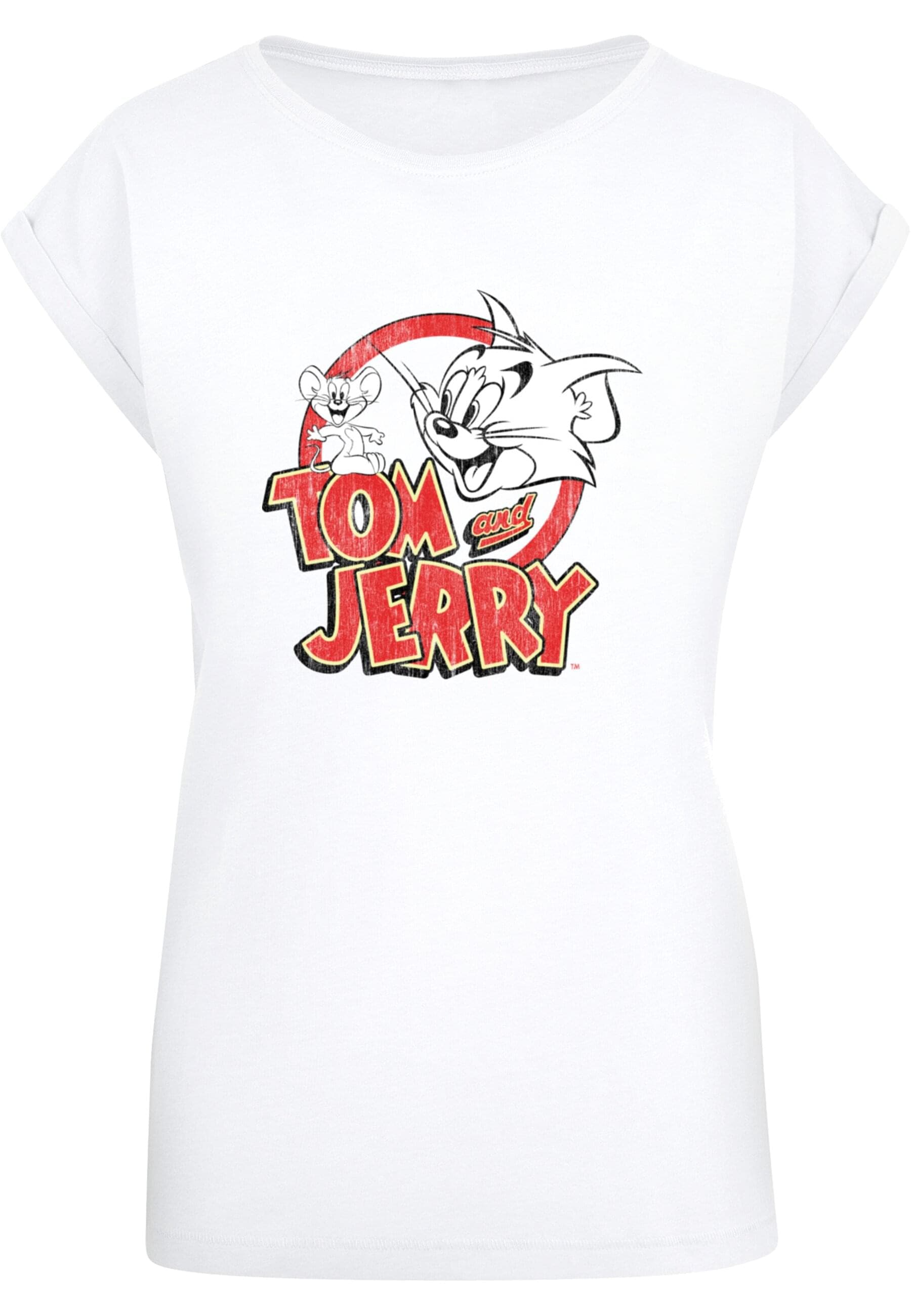ABSOLUTE CULT T-Shirt "ABSOLUTE CULT Damen Ladies Tom and Jerry - Logo T-Sh günstig online kaufen
