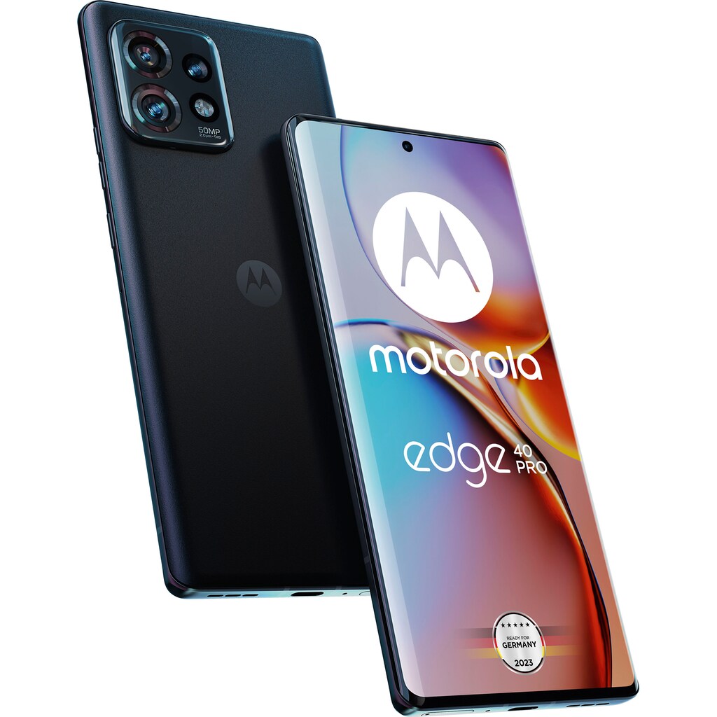 Motorola Smartphone »Edge 40 Pro«, interstellar black, 16,94 cm/6,67 Zoll, 256 GB Speicherplatz, 50 MP Kamera