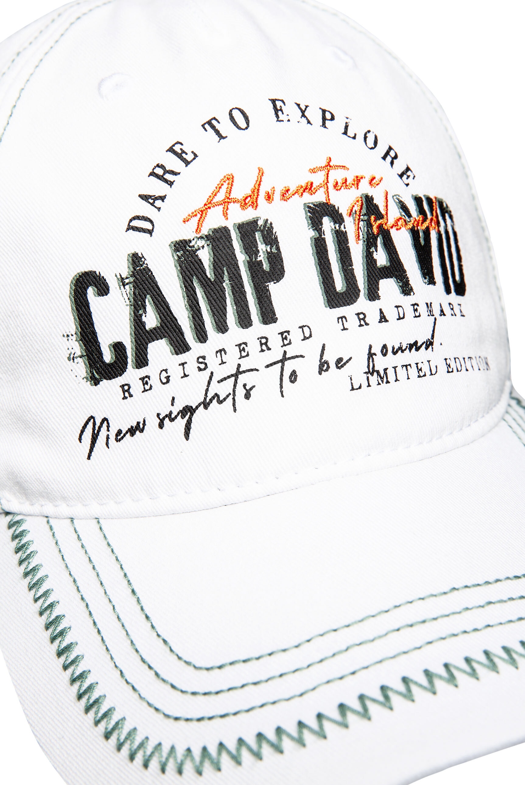 CAMP DAVID Baseball Cap, mit Belüftungslöcher