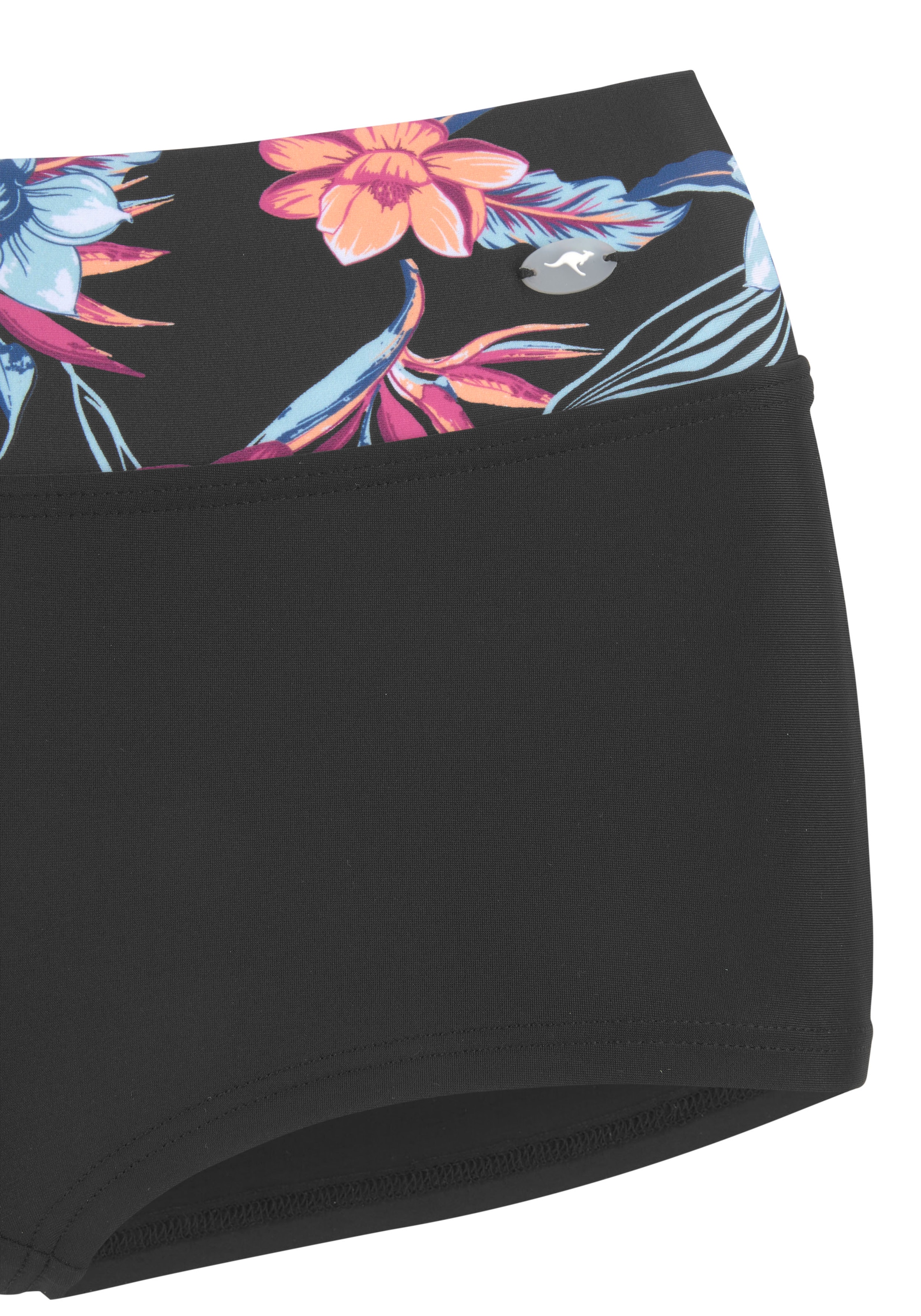 KangaROOS Bikini-Hotpants »Agave«, mit bedrucktem Bund