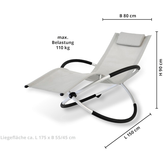 Leco Schaukelstuhl »DAS ORIGINAL«, Polyester, klappbar kaufen | BAUR