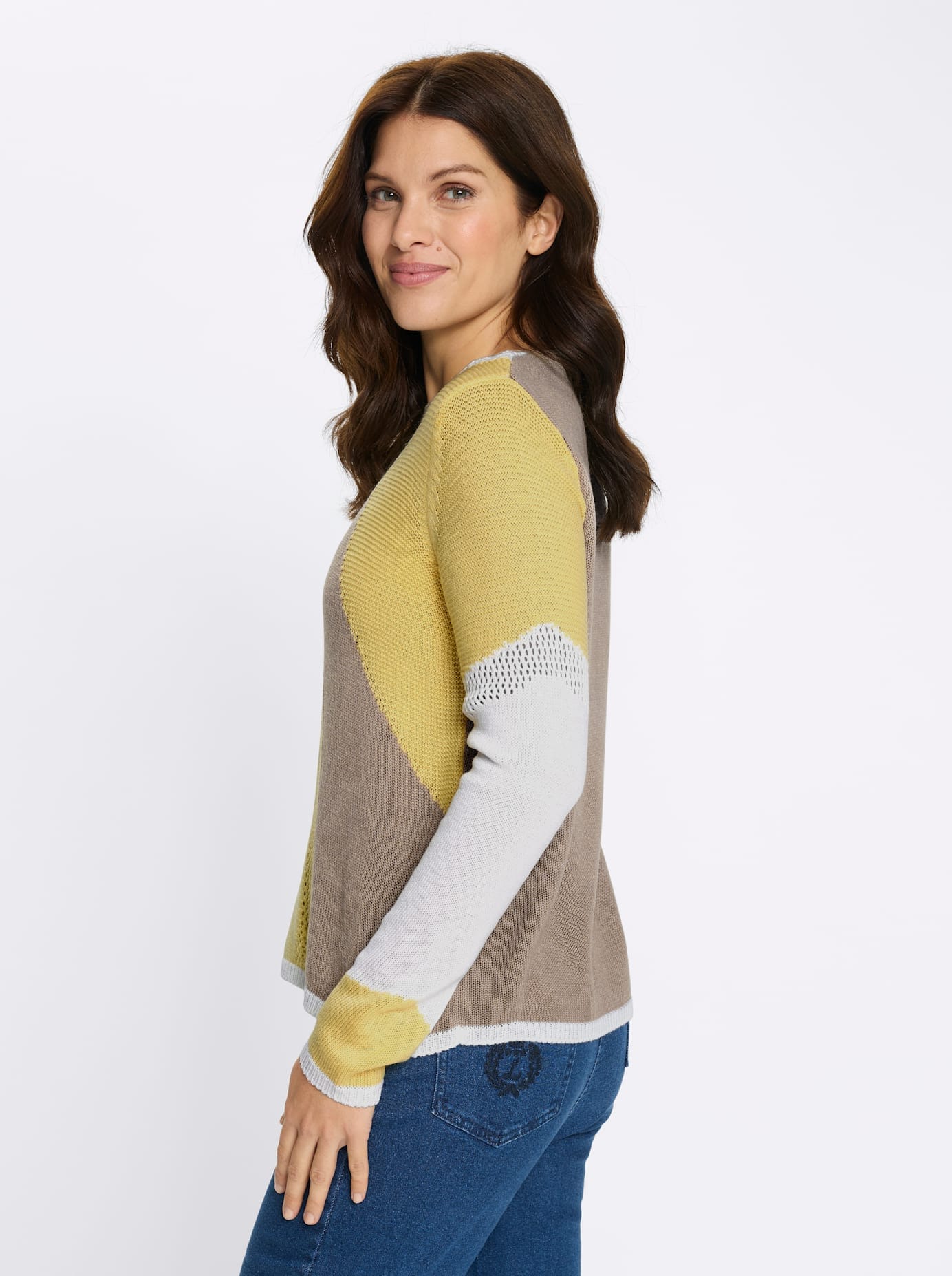 Classic Basics Ajourpullover »Langarm-Pullover«