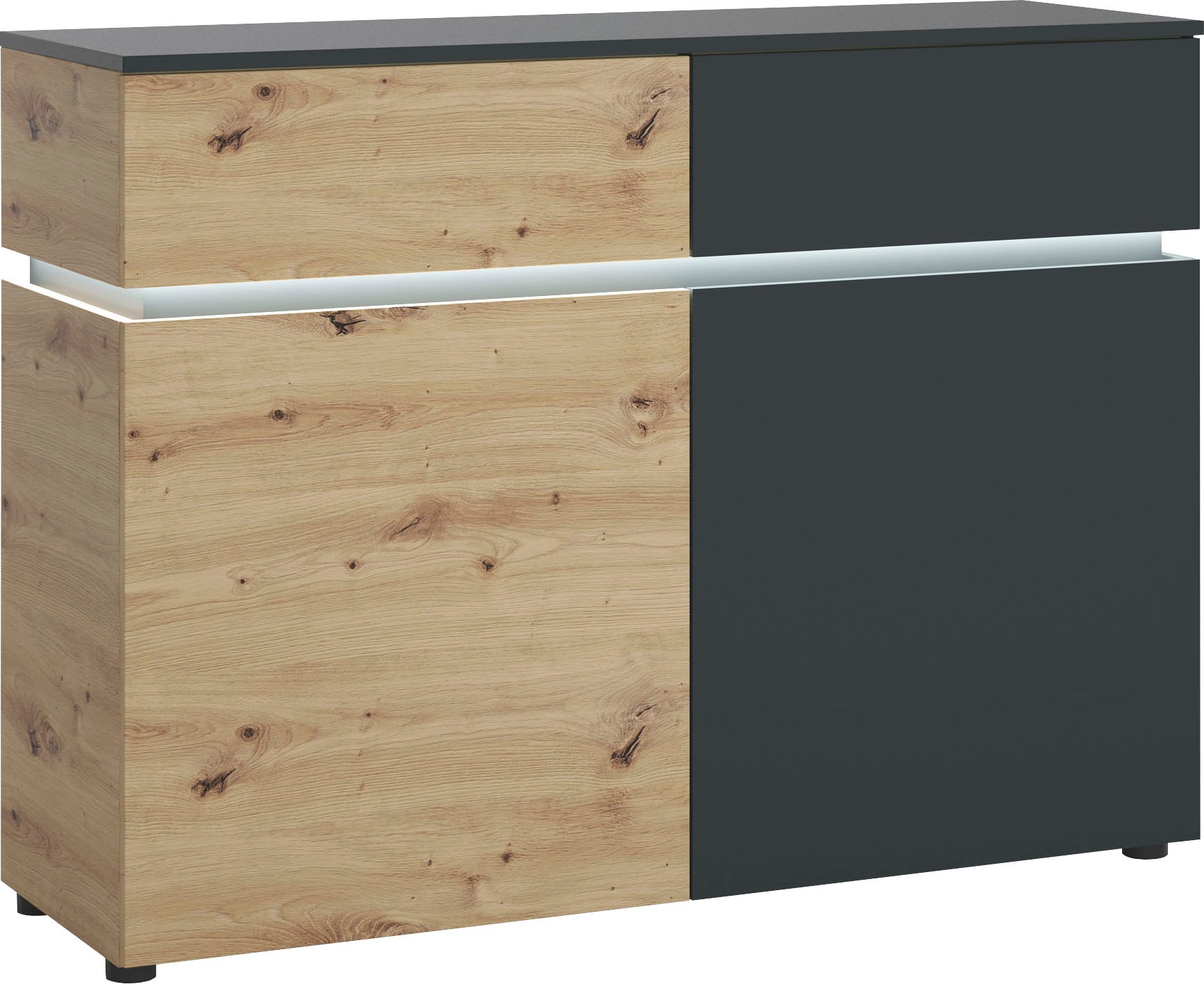 Home affaire Sideboard "Luci" Breite 120 cm günstig online kaufen