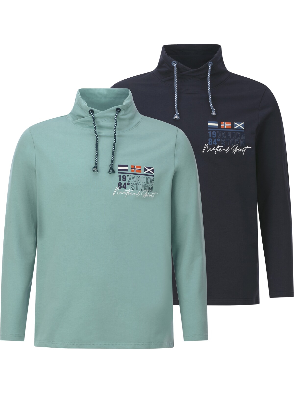 Jan Vanderstorm Sweatshirt »Doppelpack Sweatshirt LARSVIK«