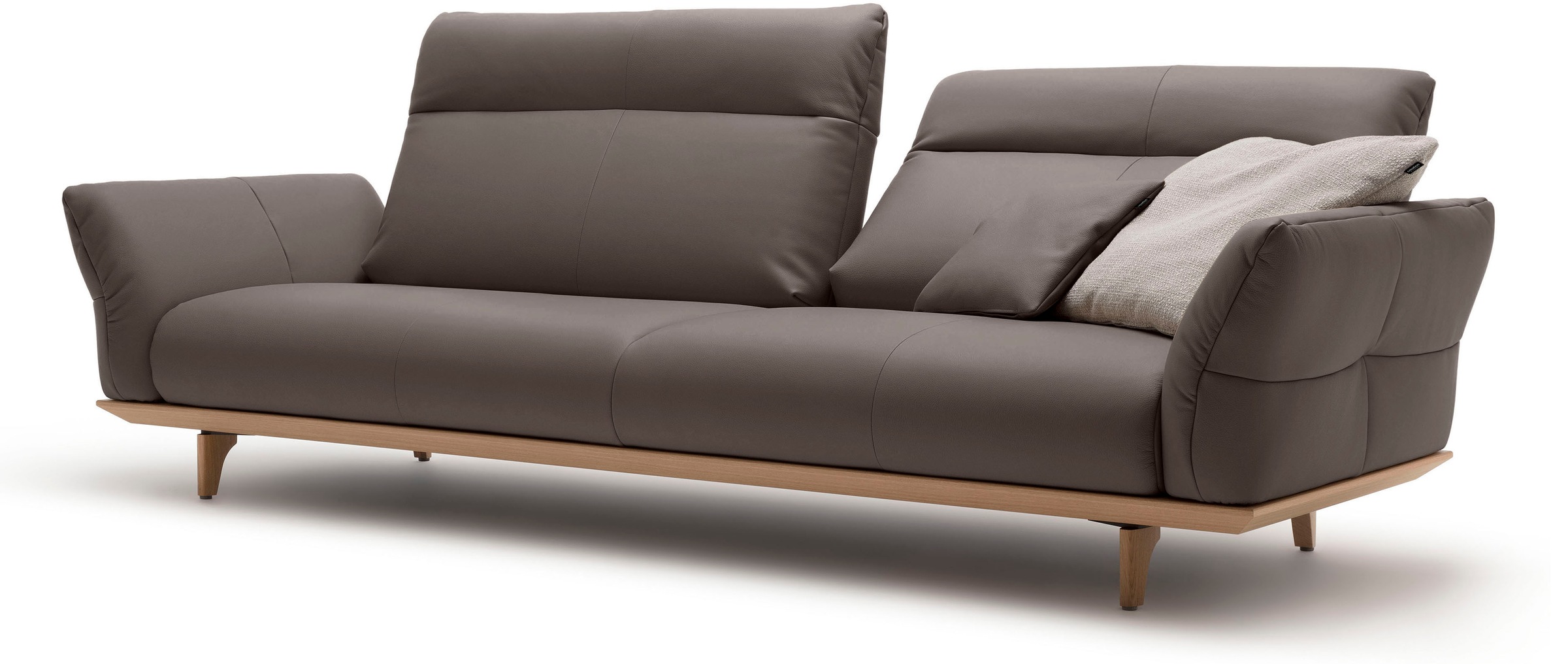 Thumbnail - Creation BY ROLF BENZ 4-Sitzer "CR.460 Designsofa mit erstklassigem Sitzkomfort" Sockel in Eiche, Füße Eiche natur, Brei...