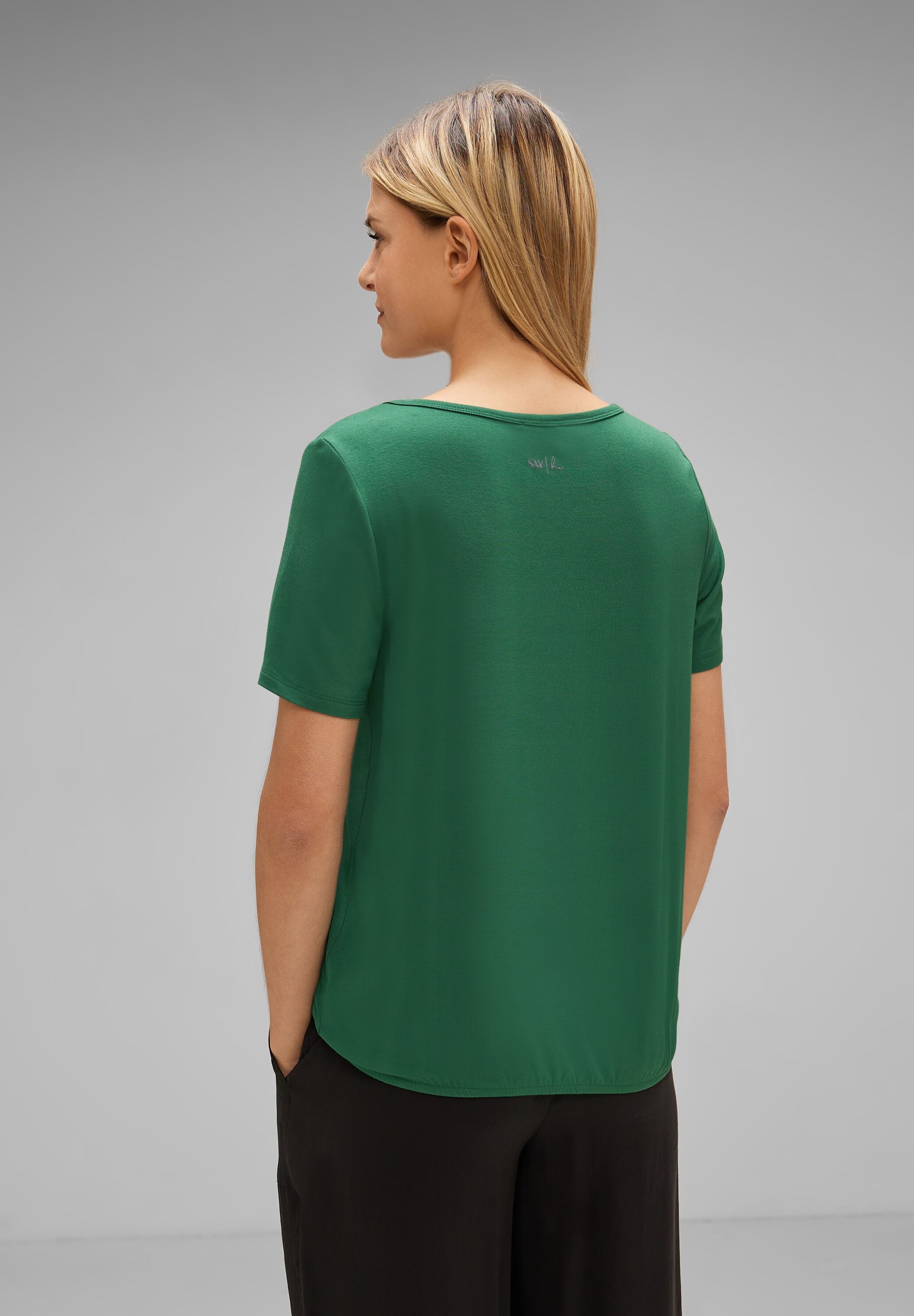 STREET ONE T-Shirt, | Materialmix bestellen für aus softem BAUR