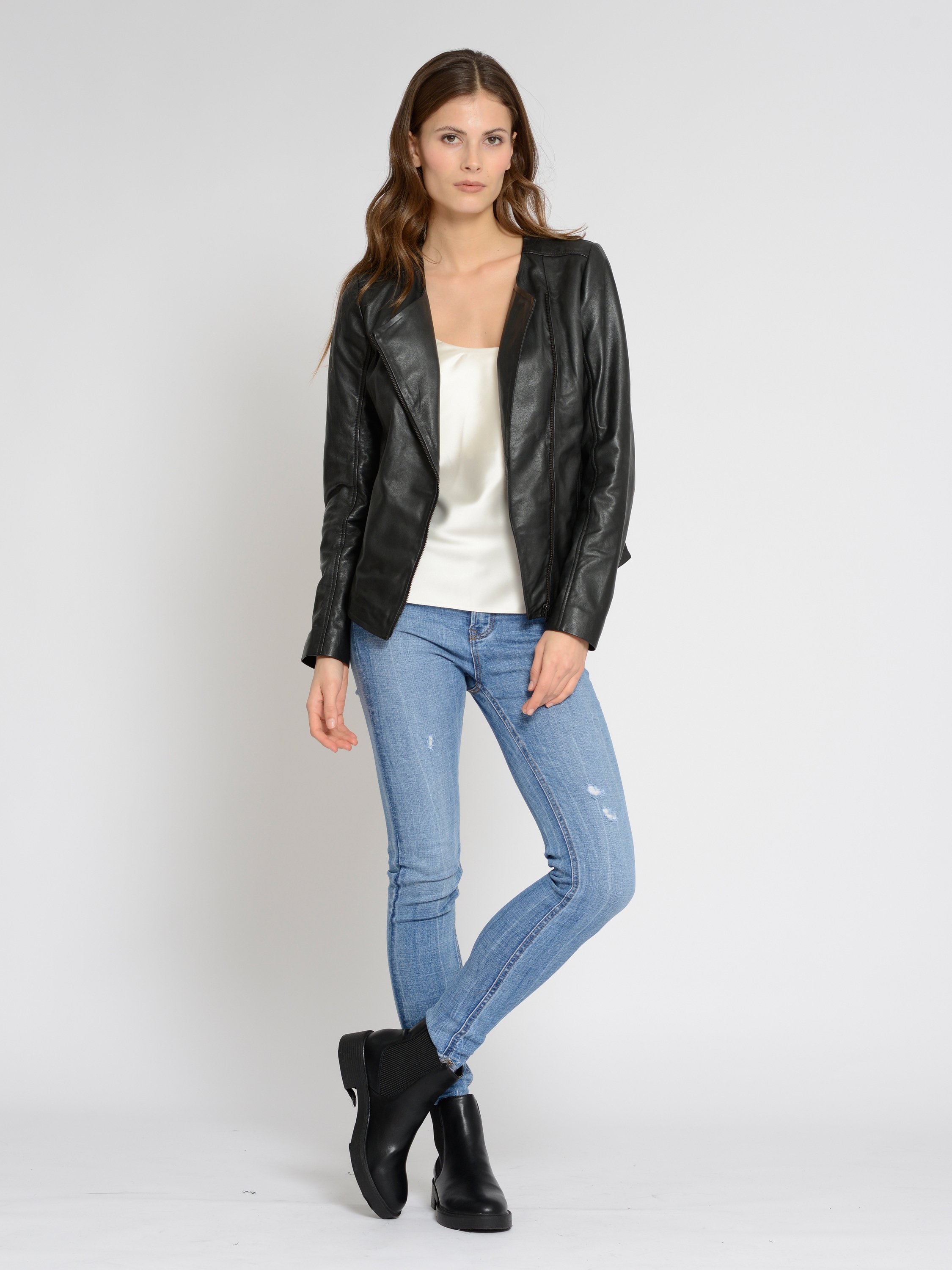 Maze Lederblazer »42021220«